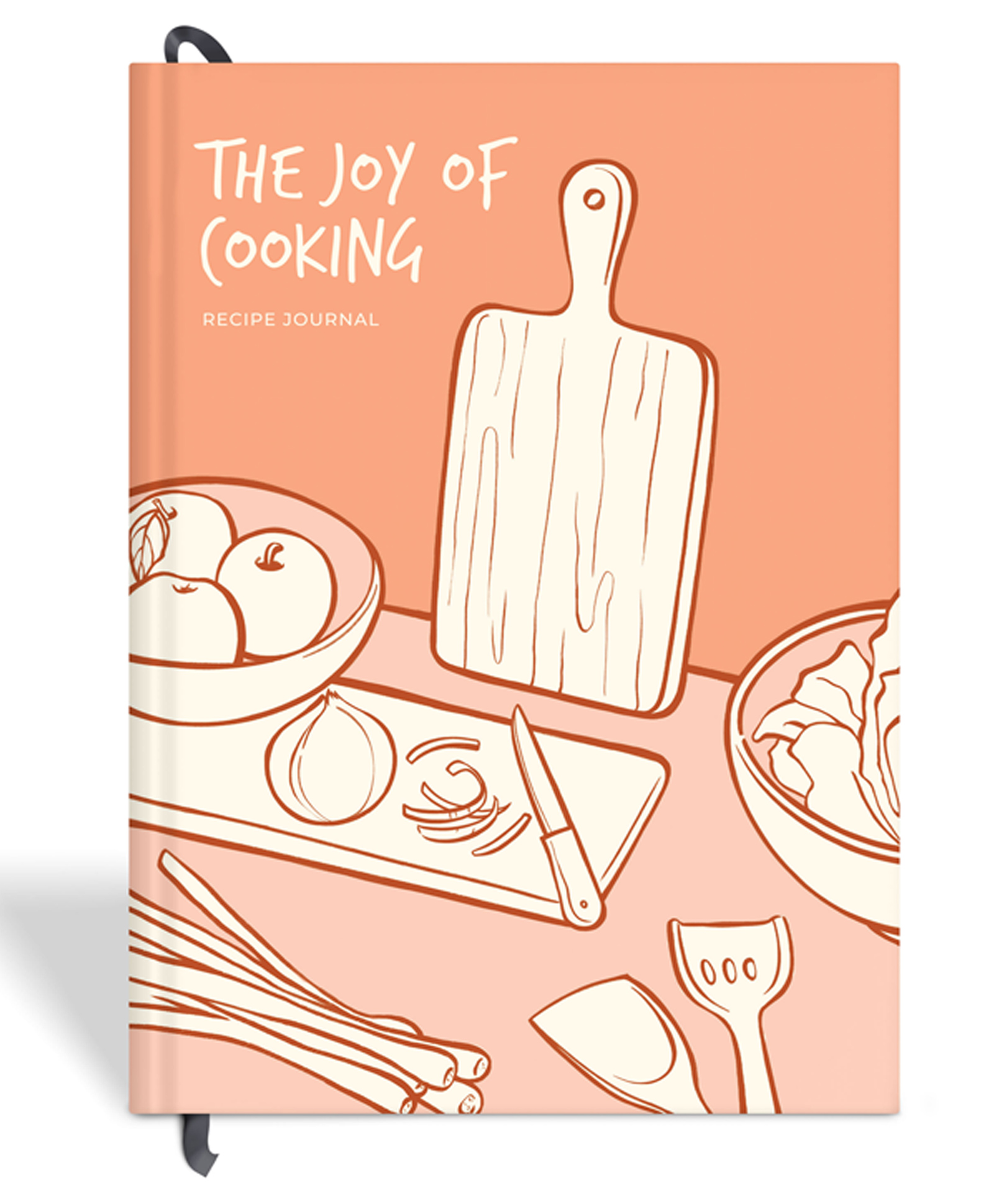 7mm Recipe Journal | Joy of Cooking | Make your own Recipe and Cook Book | Kitchen Essential | A5 Size | 4 Sticker sheets | Hardbound and Laminated | 14.8 X 21 cms | Coral-image-17