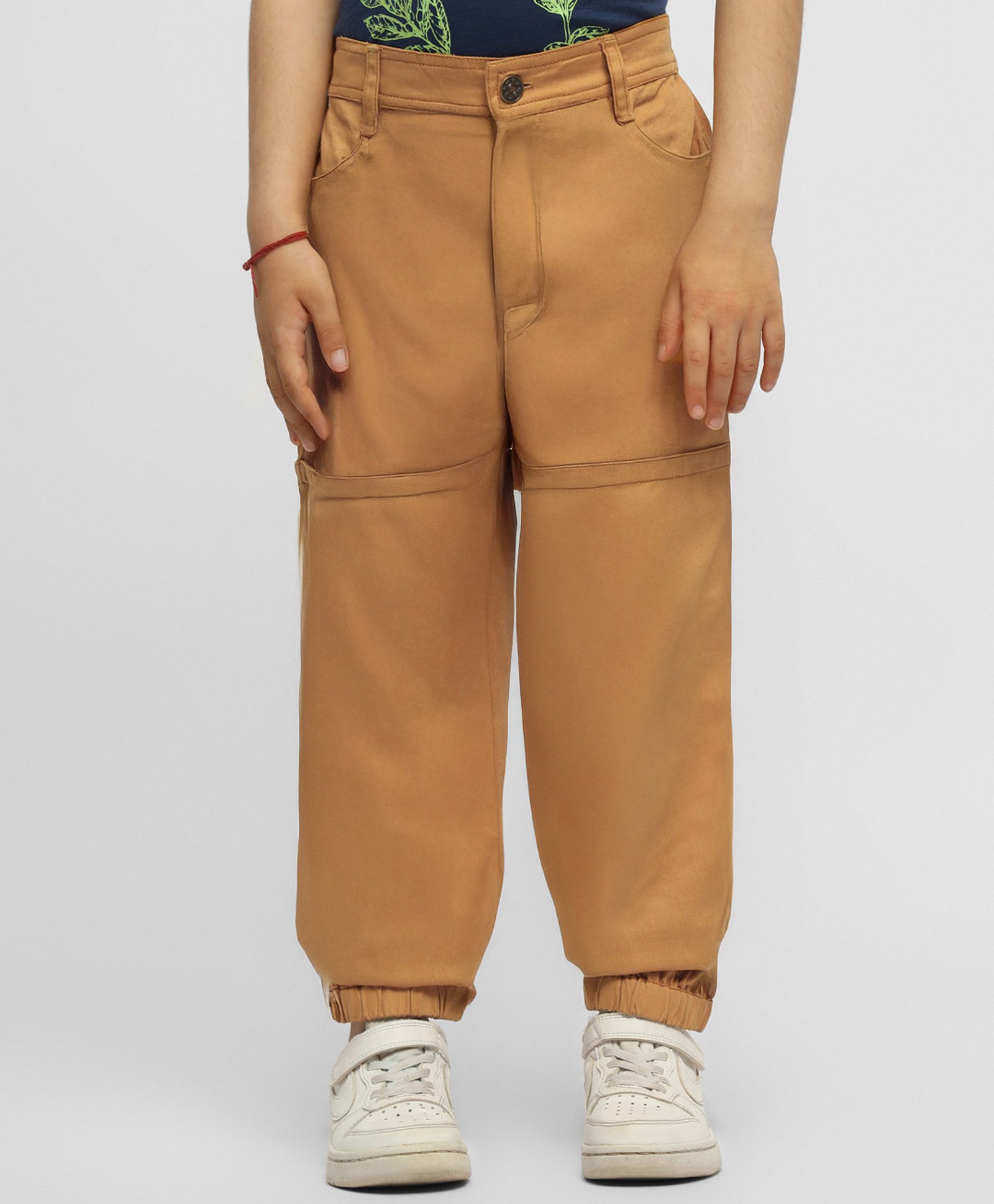 Somersault Cotton Solid Pant - Brown-picture-15