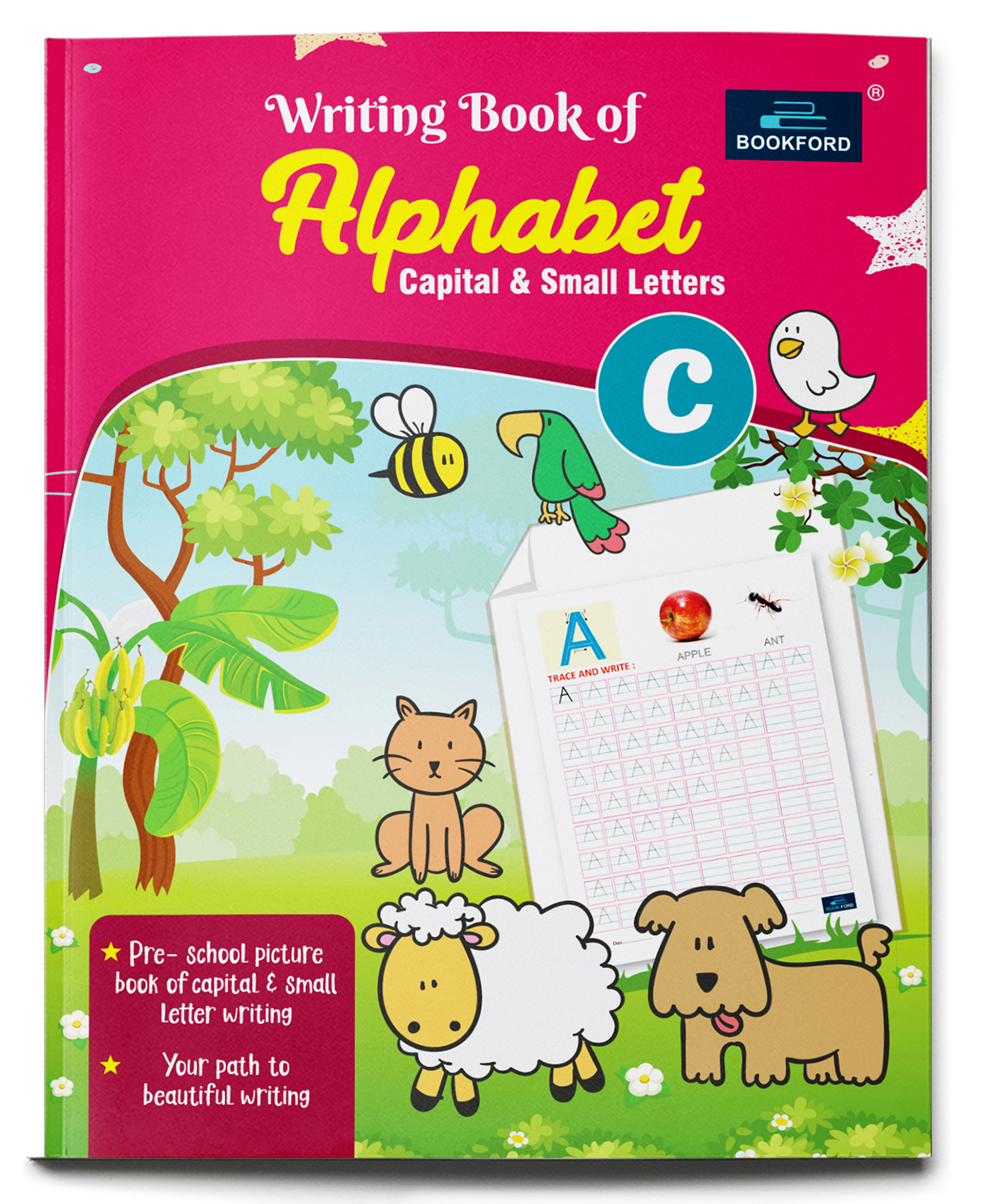 Capital & Small Letter Writing Book of Alphabet - English-image-18
