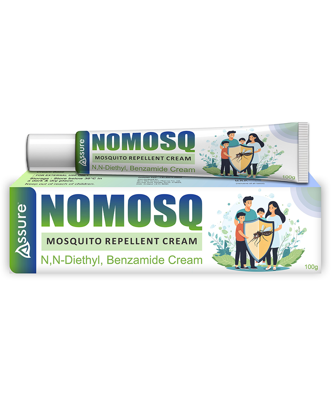 Assure NO-MOSOQU Naturals Non-Sticky Mosquito Repellent Cream - 100g-picture-24