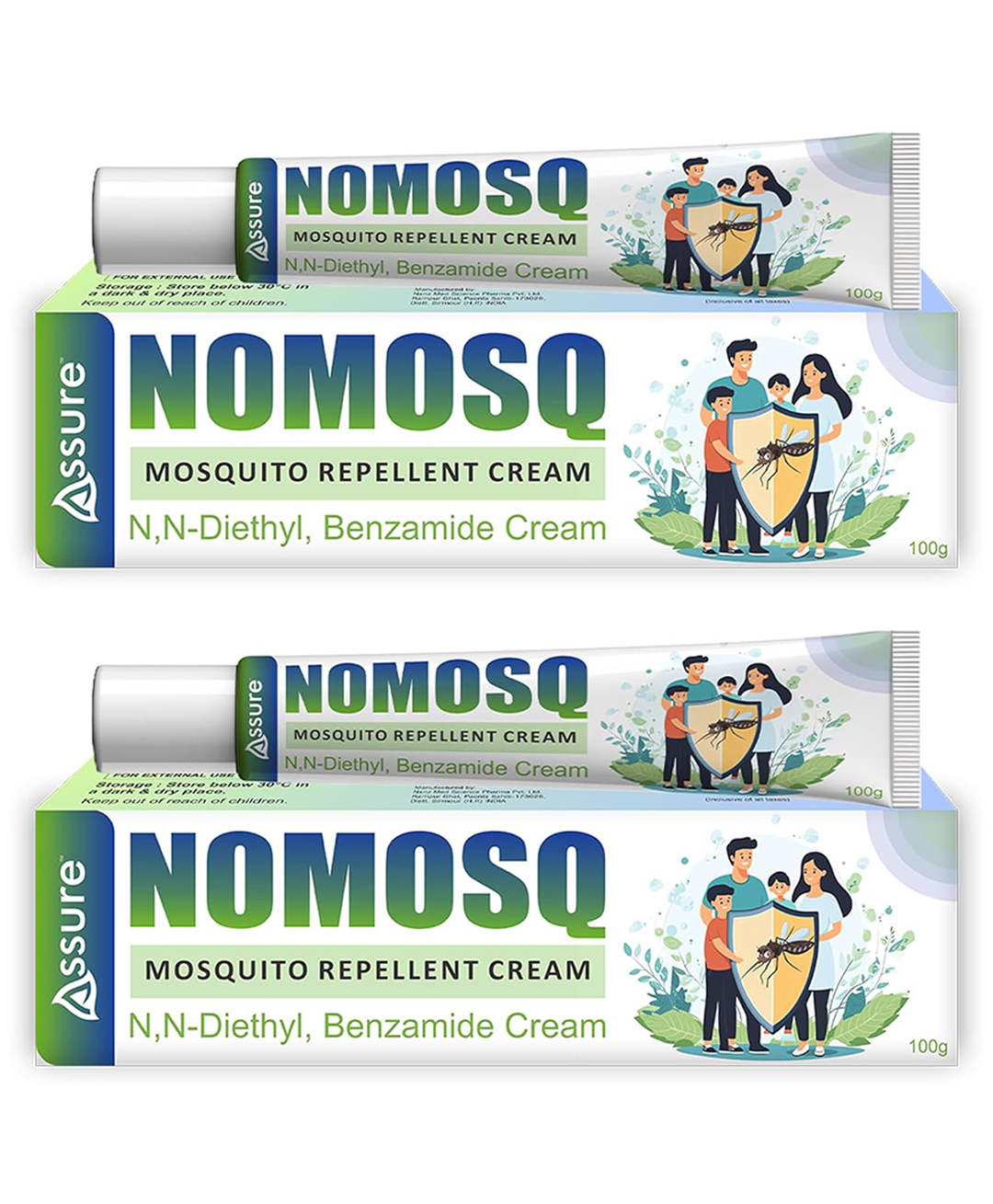 Assure NO-MOSOQU Naturals Non-Sticky Mosquito Repellent Cream - 200g-picture-25
