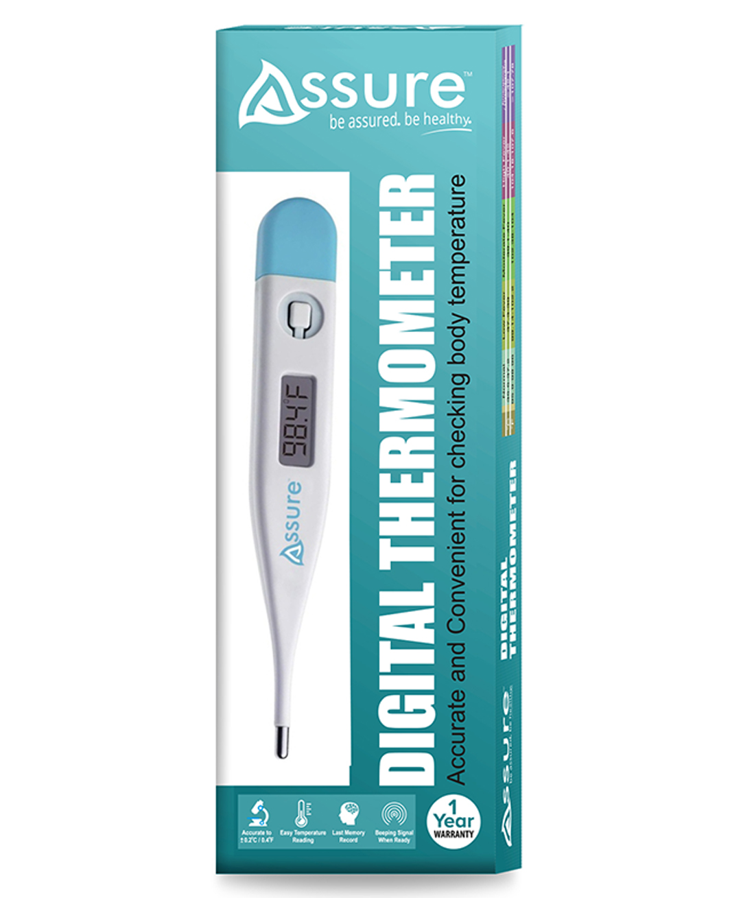 Assure Thermometer Pack of 1-picture-23