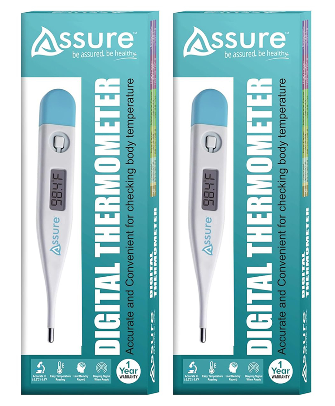 Assure Thermometer Pack of 2-image-2