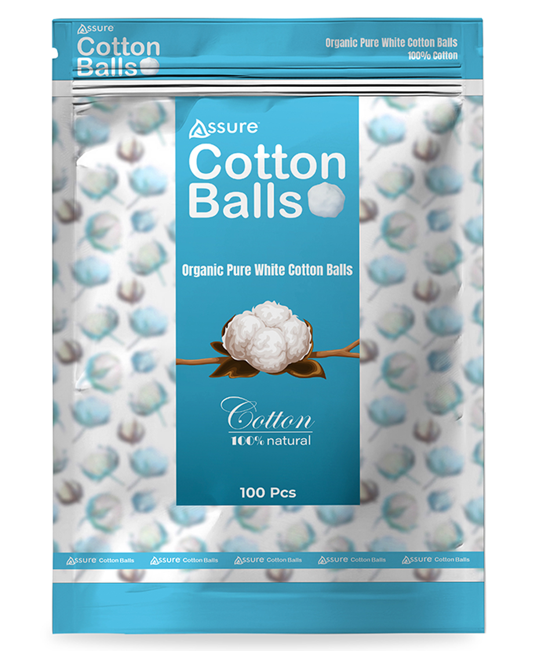 Assure Cotton Balls 100pc Pack of 1-image-35