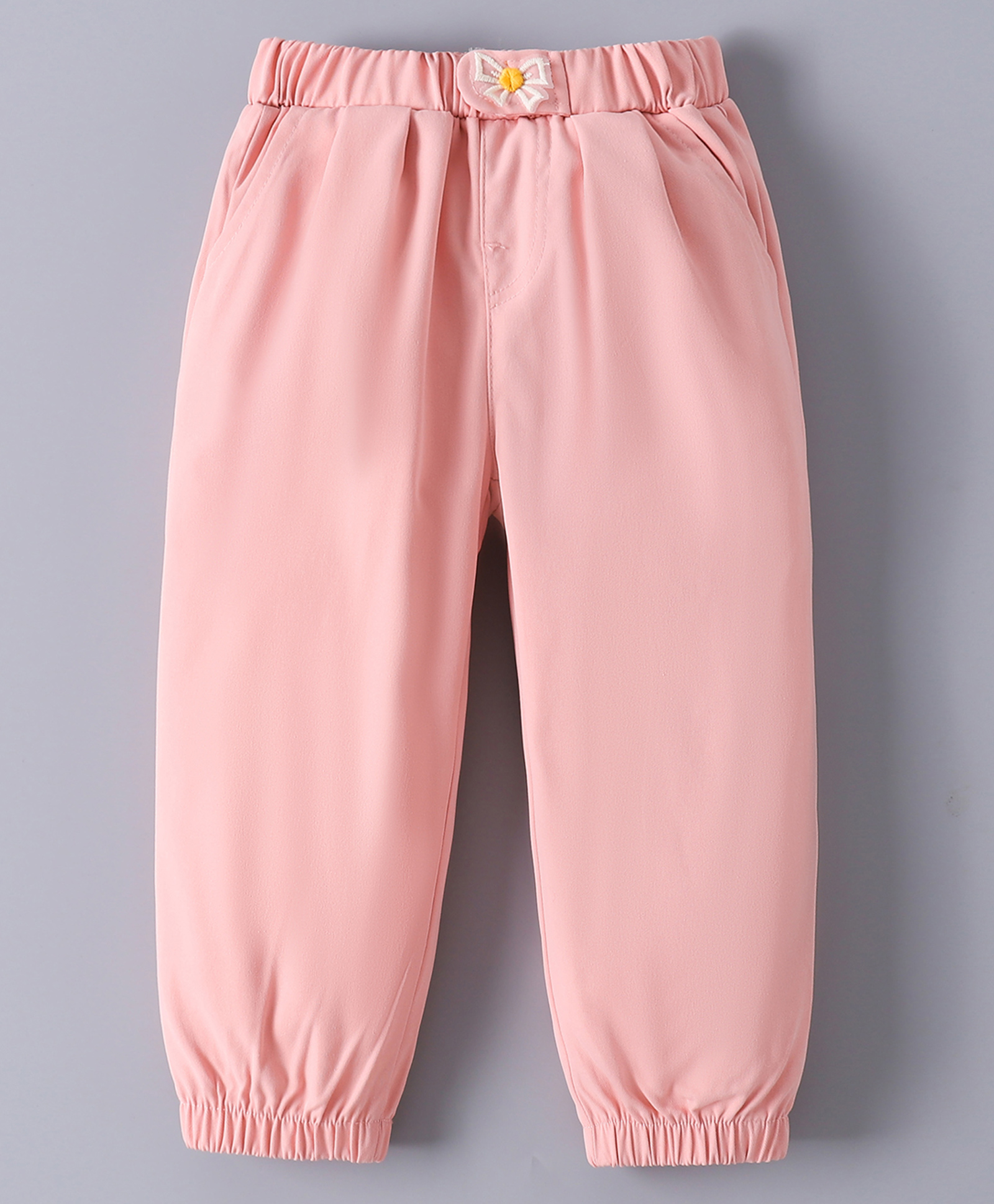 Mark & Mia Full Length Pants Bow Embroidery - Pink-picture-11