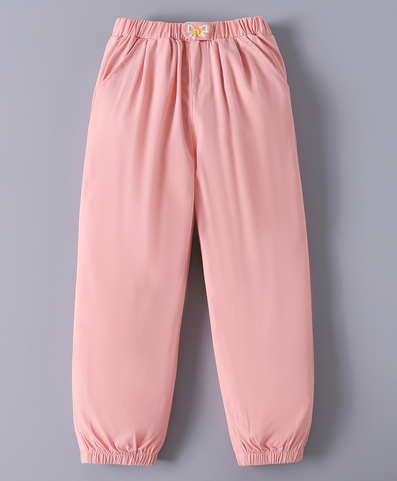 Mark & Mia Full Length Pants Bow Embroidery - Pink-picture-13