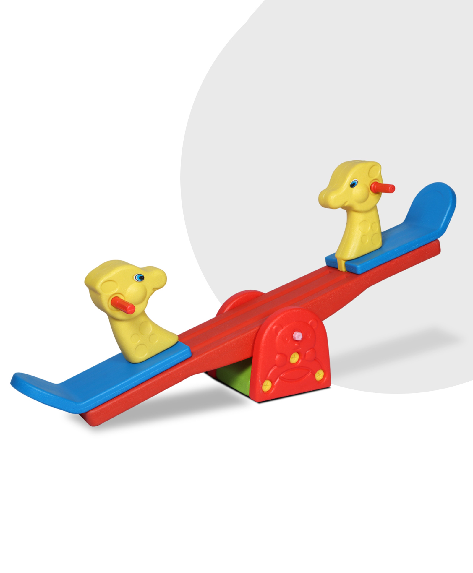 toyplus Toy Plus Giraffe Design See Saw - Multicolor-picture-27