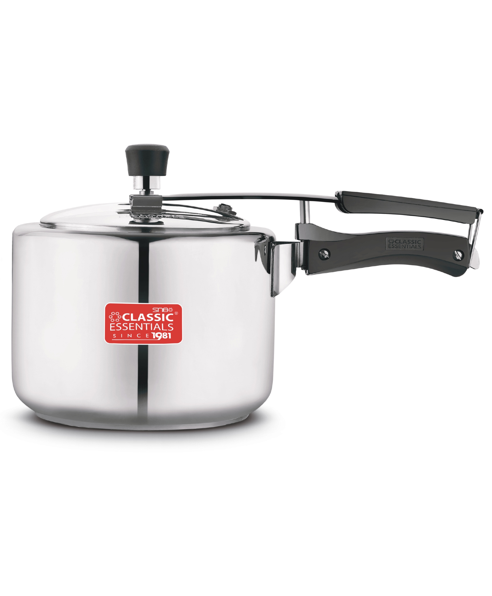 Classic Essentials Prochef Stainless Steel Pressure Cooker, 2 L Inner Lid Induction Bottom Pressure Cooker (Stainless Steel)-picture-39