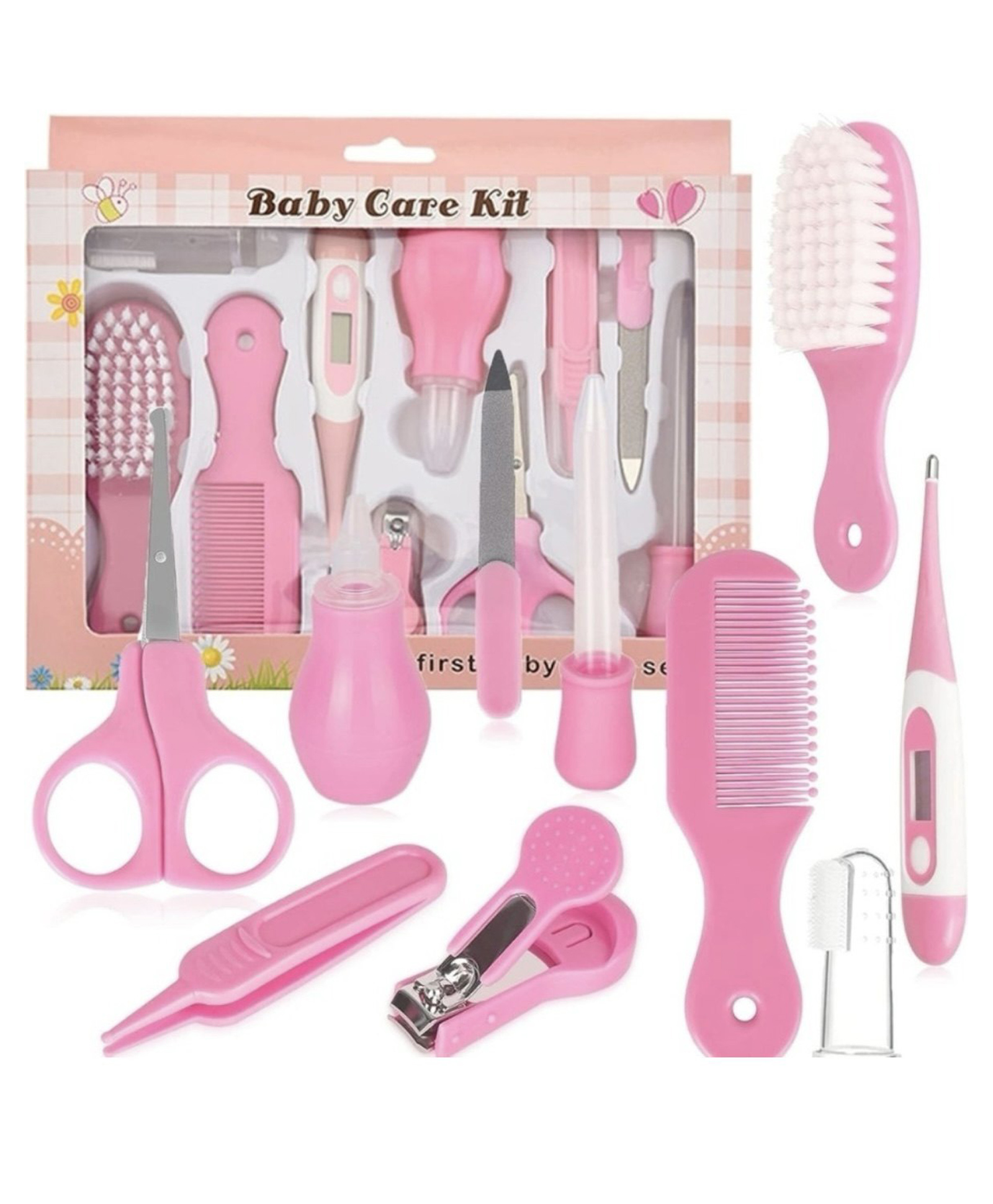 ARCADE TOYS 10 in 1 Grooming Kit for Kids & Baby - Colour may vary-picture-35