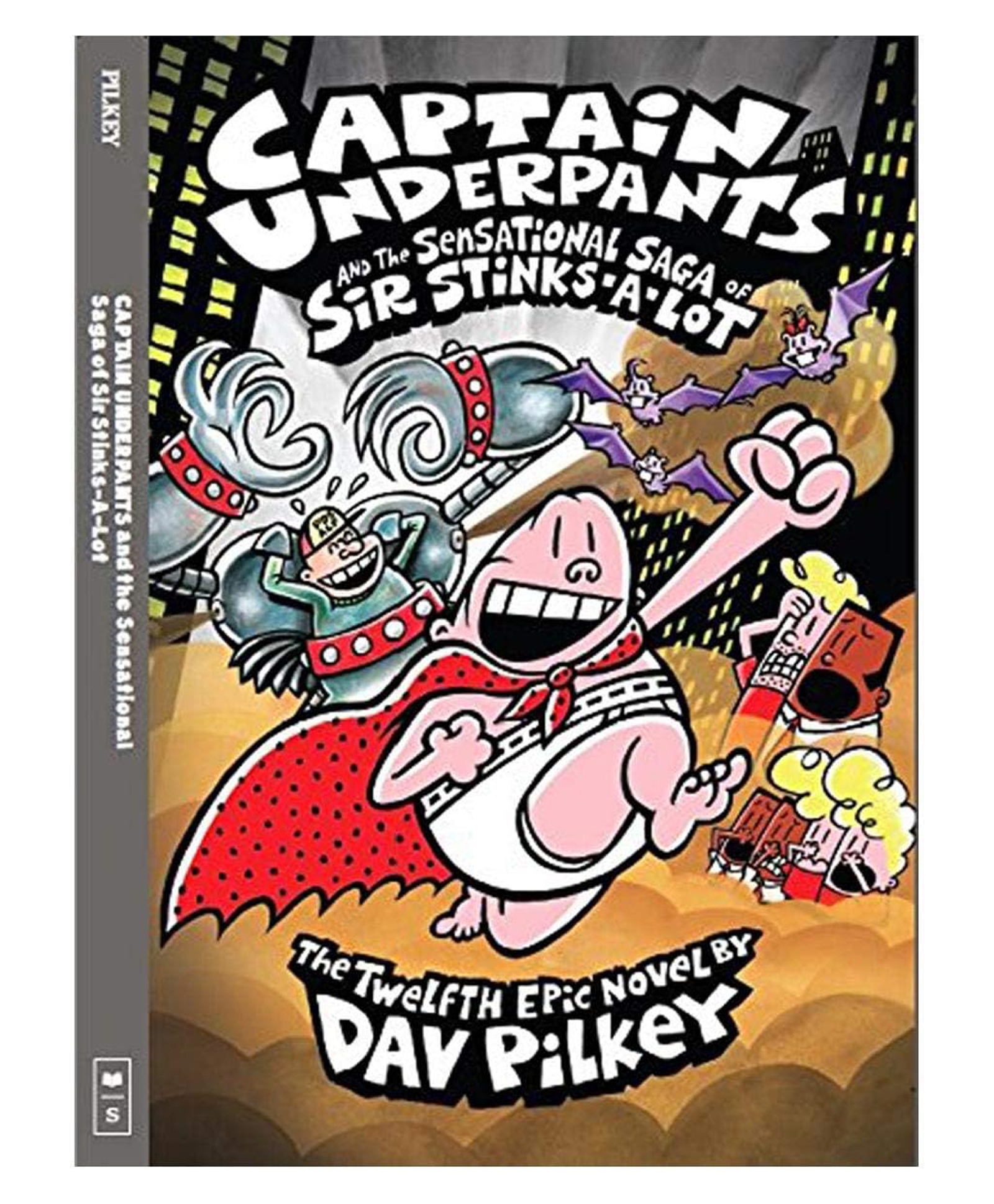scholastic Captain Underpants12: The Sensational Saga Of Sir Stinks-A-Lot-picture-20