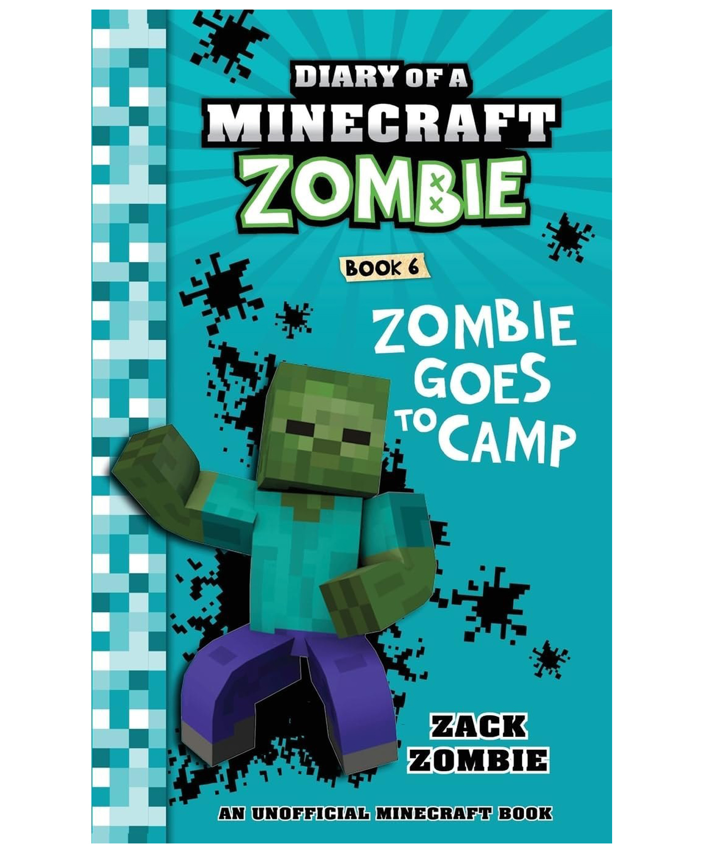 scholastic Diary Of A Minecraft Zombie 06: Zombie Goes To Camp Comics & Graphic Novel Book By Zack Zombie - English-picture-28