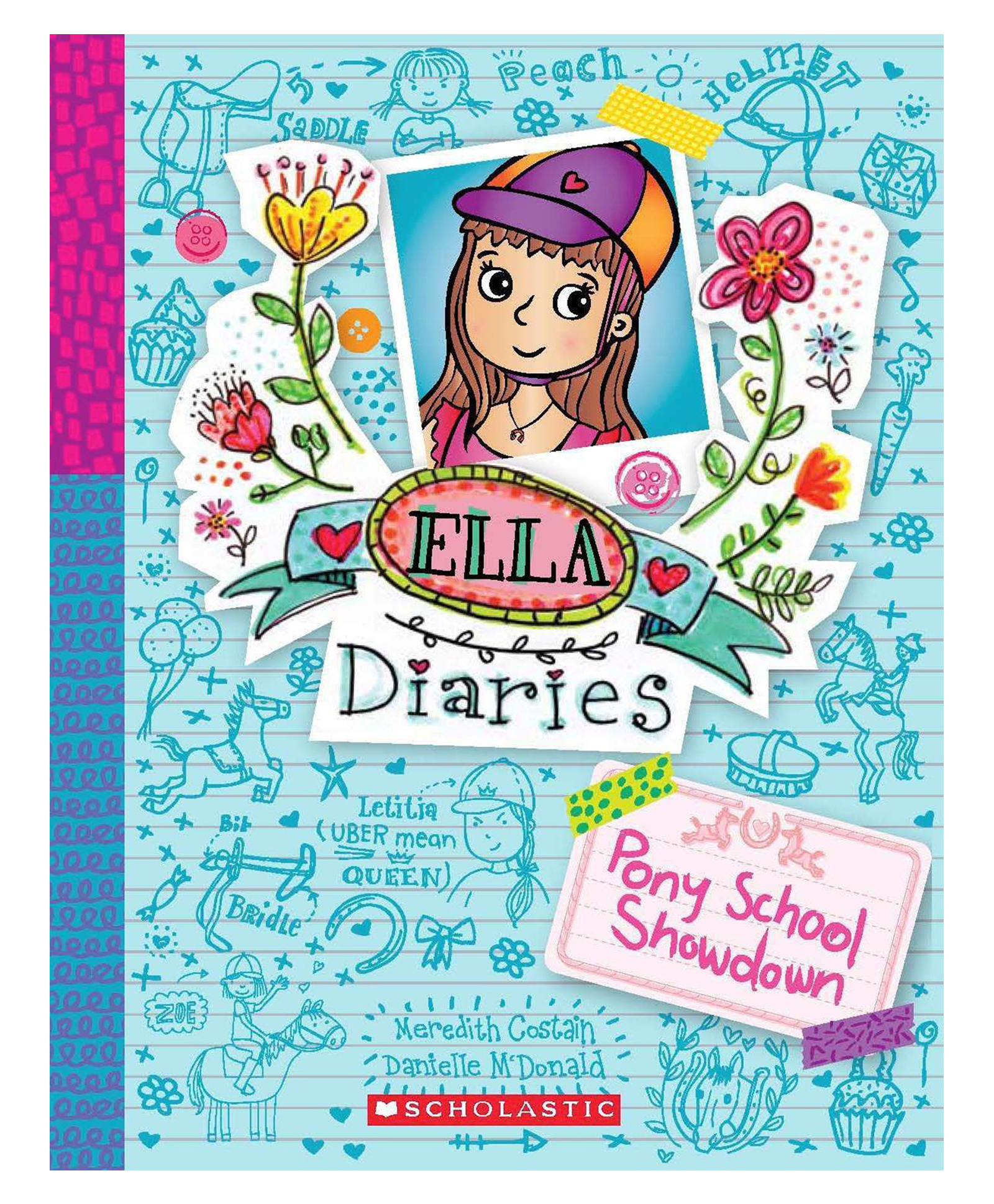 Ella Diaries 06: Pony School Showdown Story Book By Meredith Costain - English-image-4