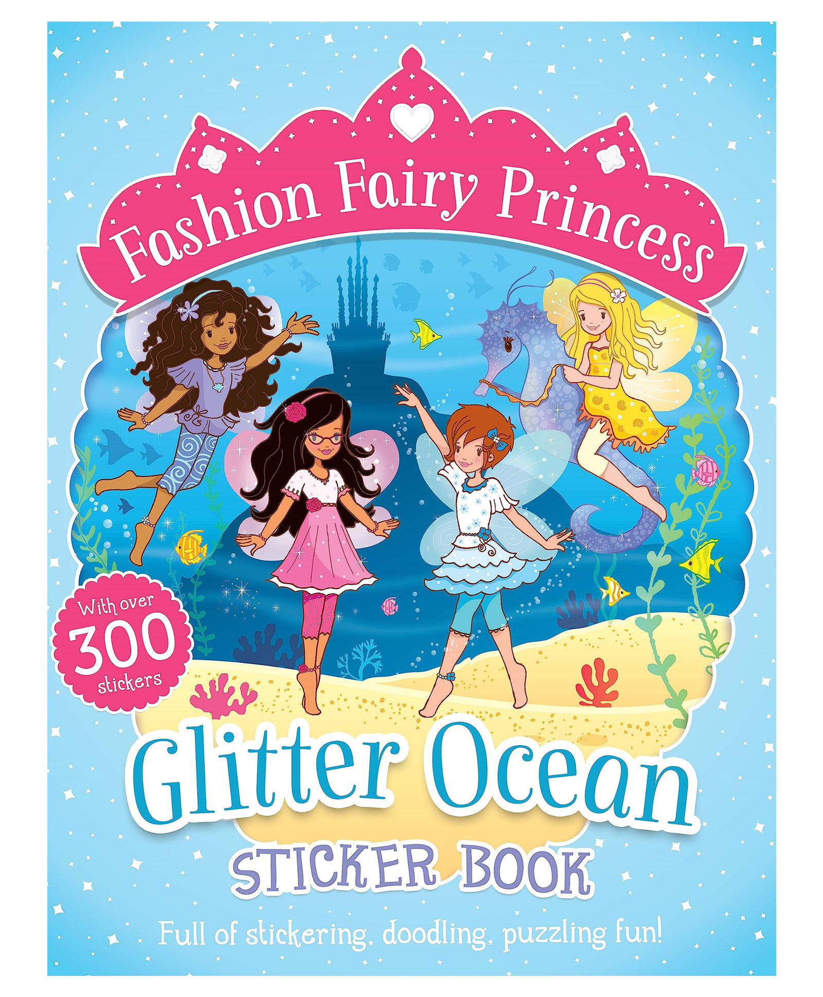 Fashion Fairy Princess: Glitter Ocean Sticker Book - English-image-10