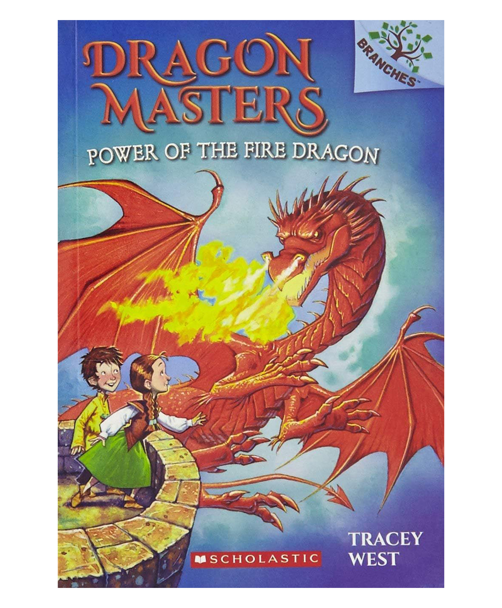 scholastic Dragon Masters 04: Power Of The Fire Dragon (A Branches Book) Story Book By Tracey West - English-picture-24