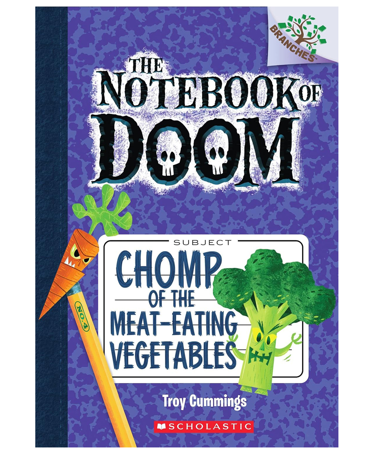 The Notebook Of Doom 04: Chomp Of The Meat-Eating Vegetables (A Branches Book) - English-image-3