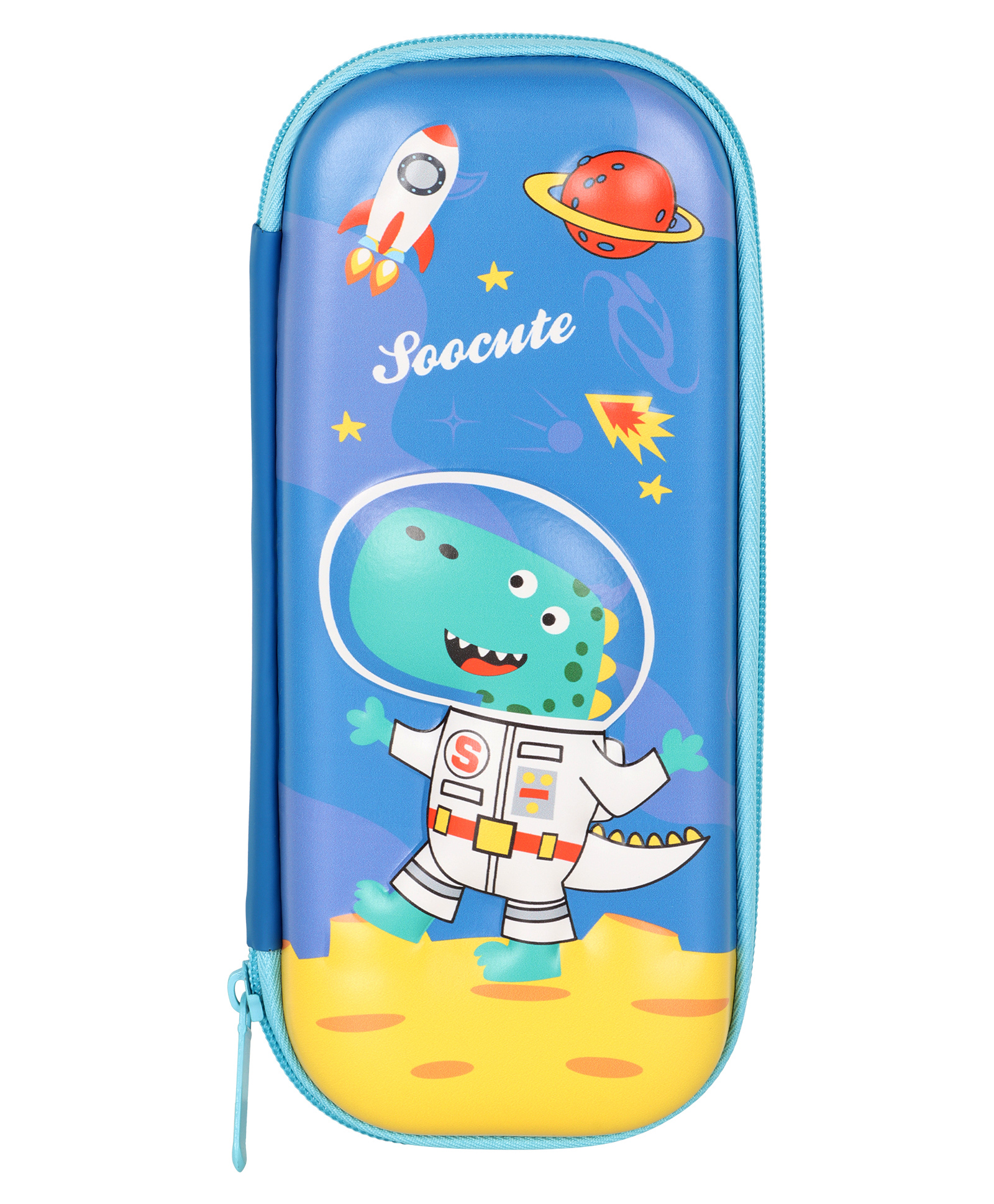 DearJoy Dinosaur Pencil Box / Case Pouch - Blue-image-38