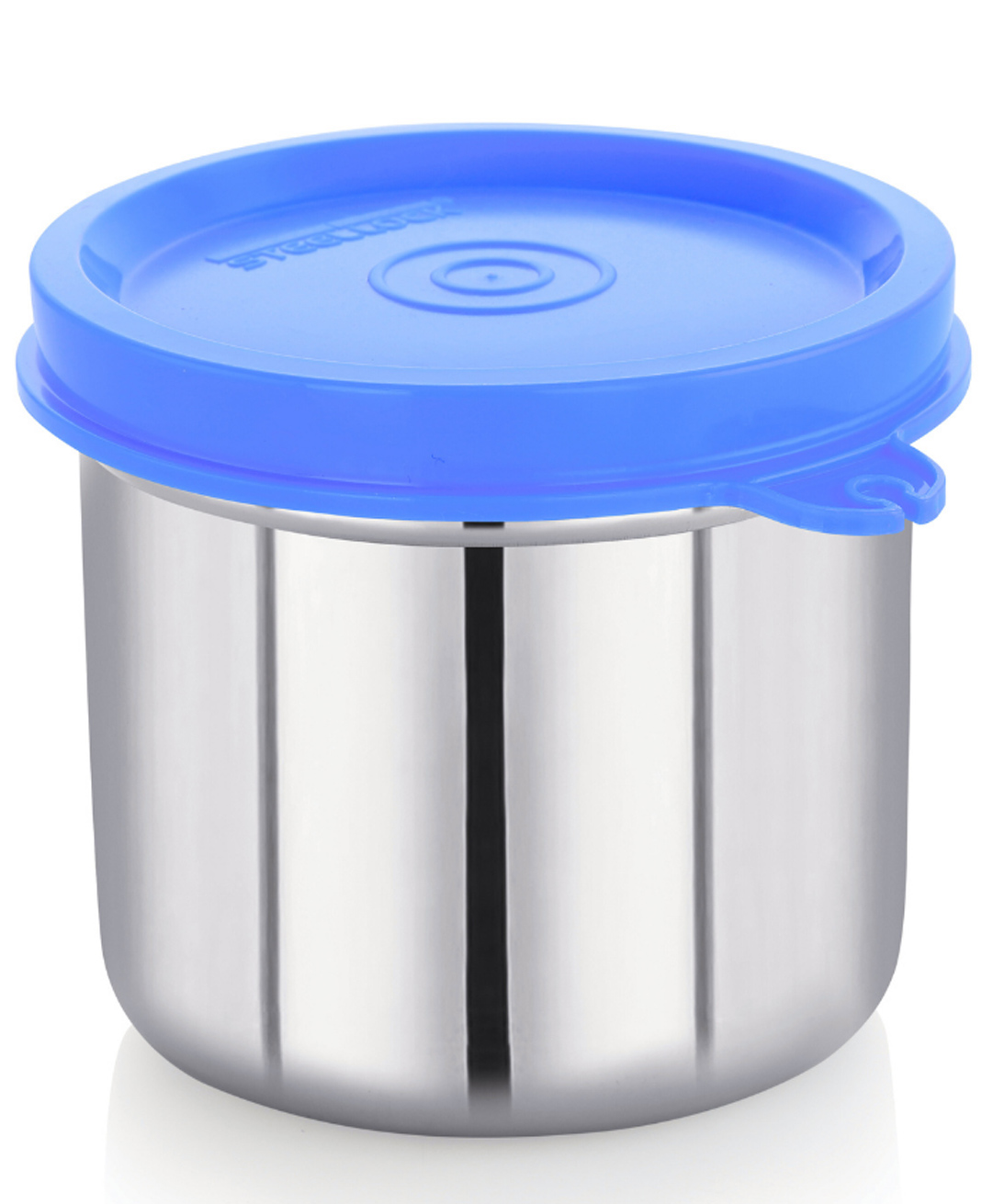 Steel Lock Flex Stainless Steel Container/Dabba with Lid Airtight for Food Storage, Easy to Carry, Leak Proof and Stackable (SL-13/240 ml) Blue.-picture-20