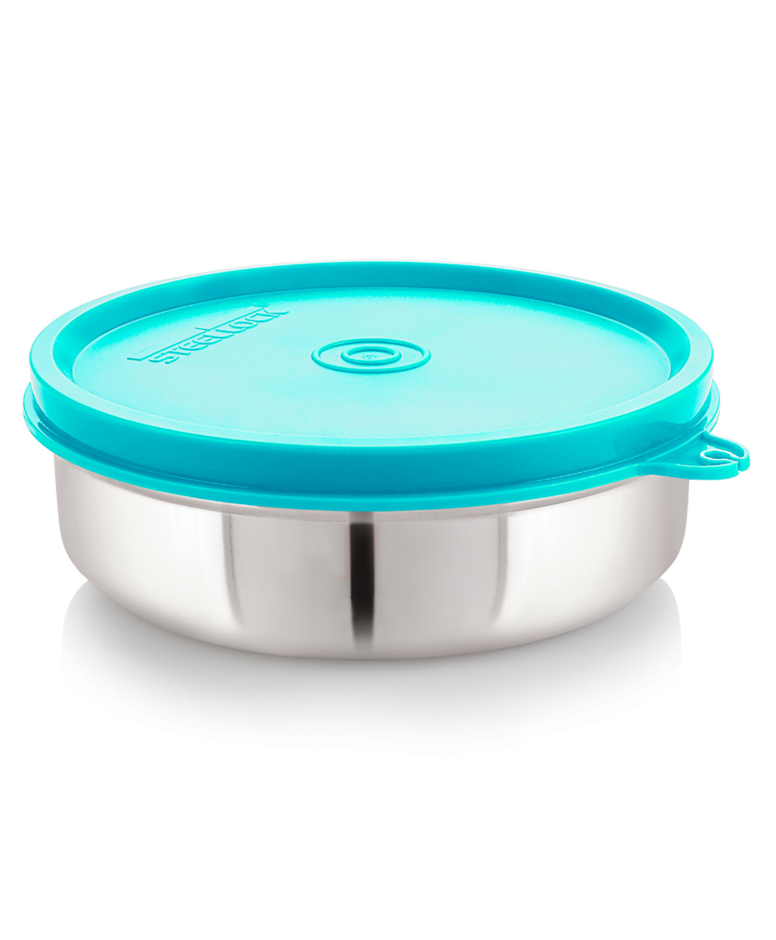 Steel Lock Flex Stainless Steel Container/Dabba with Lid Airtight for Food Storage, Easy to Carry, Leak Proof and Stackable (SL-31/350 ml) Turquoise.-picture-19