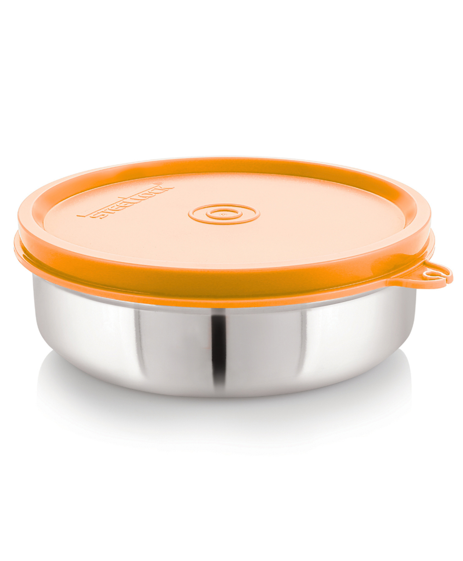 Steel Lock Flex Stainless Steel Container/Dabba with Lid Airtight for Food Storage, Easy to Carry, Leak Proof and Stackable (SL-31/350 ml) Yellow .-image-32