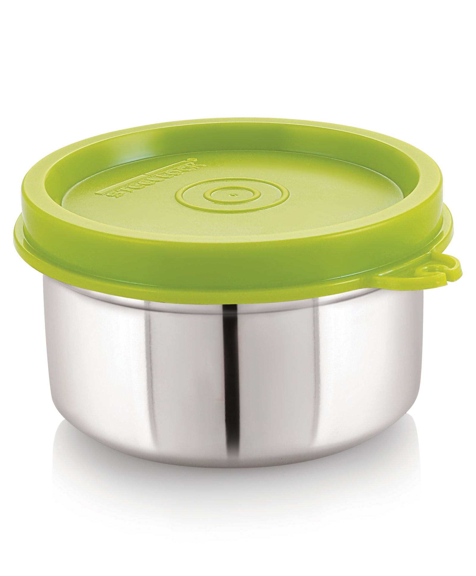 Steel Lock Flex Stainless Steel Container/Dabba with Lid Airtight for Food Storage, Easy to Carry, Leak Proof and Stackable (SL-11/120 ml) Green.-picture-26
