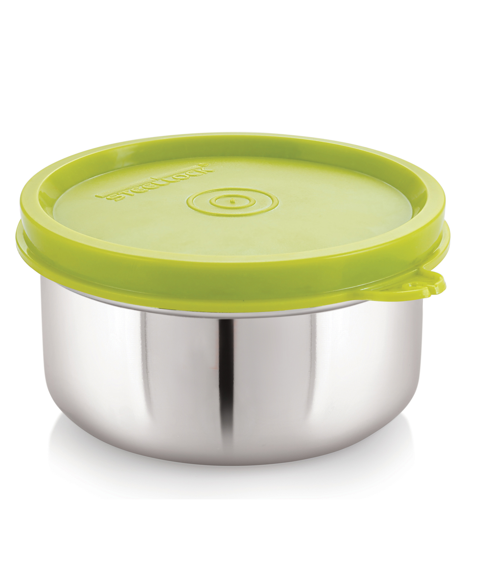 Steel Lock Flex Stainless Steel Container/Dabba with Lid Airtight for Food Storage, Easy to Carry, Leak Proof and Stackable (SL-12/150 ml) Green.-image-28