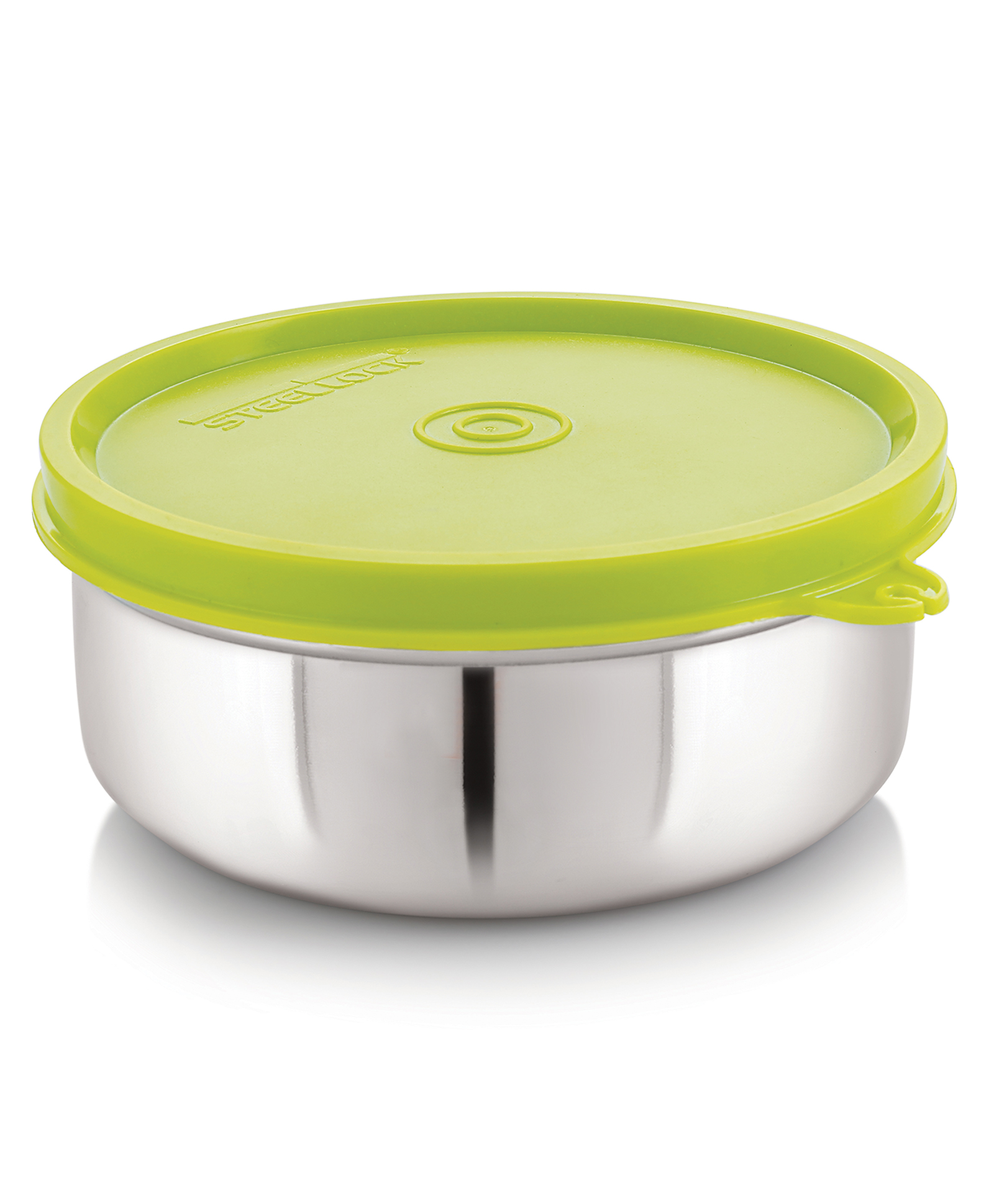 Steel Lock Flex Stainless Steel Container/Dabba with Lid Airtight for Food Storage, Easy to Carry, Leak Proof and Stackable (SL-33/580 ml) Green.-picture-28