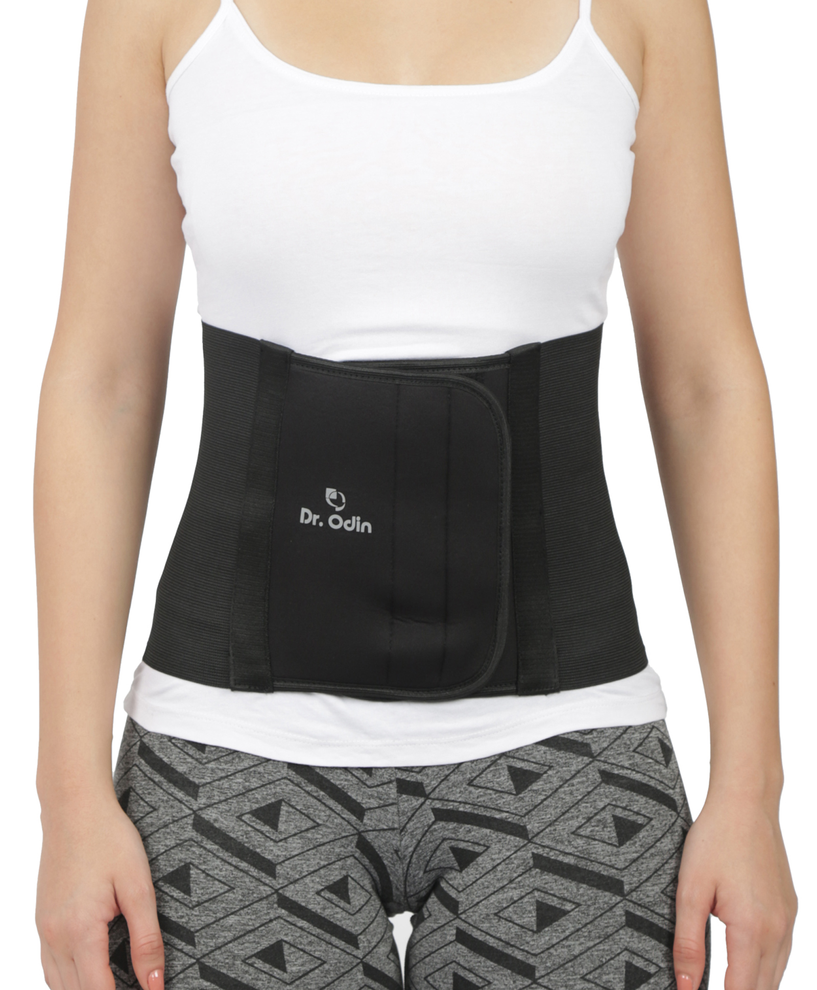 Dr. Odin AB 01 Abdominal Binder 8" Support Belt Compression | for Surgery, Post Delivery Abdominal Belt Medium - Black-picture-26