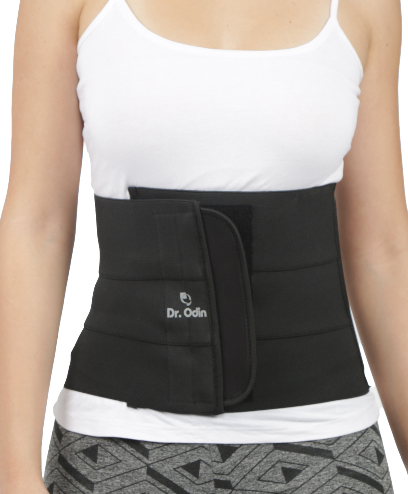 Dr. Odin AB 02 Abdominal Binder Support Belt Compression | for Surgery, Post Delivery Abdominal Belt Medium - Black-picture-22