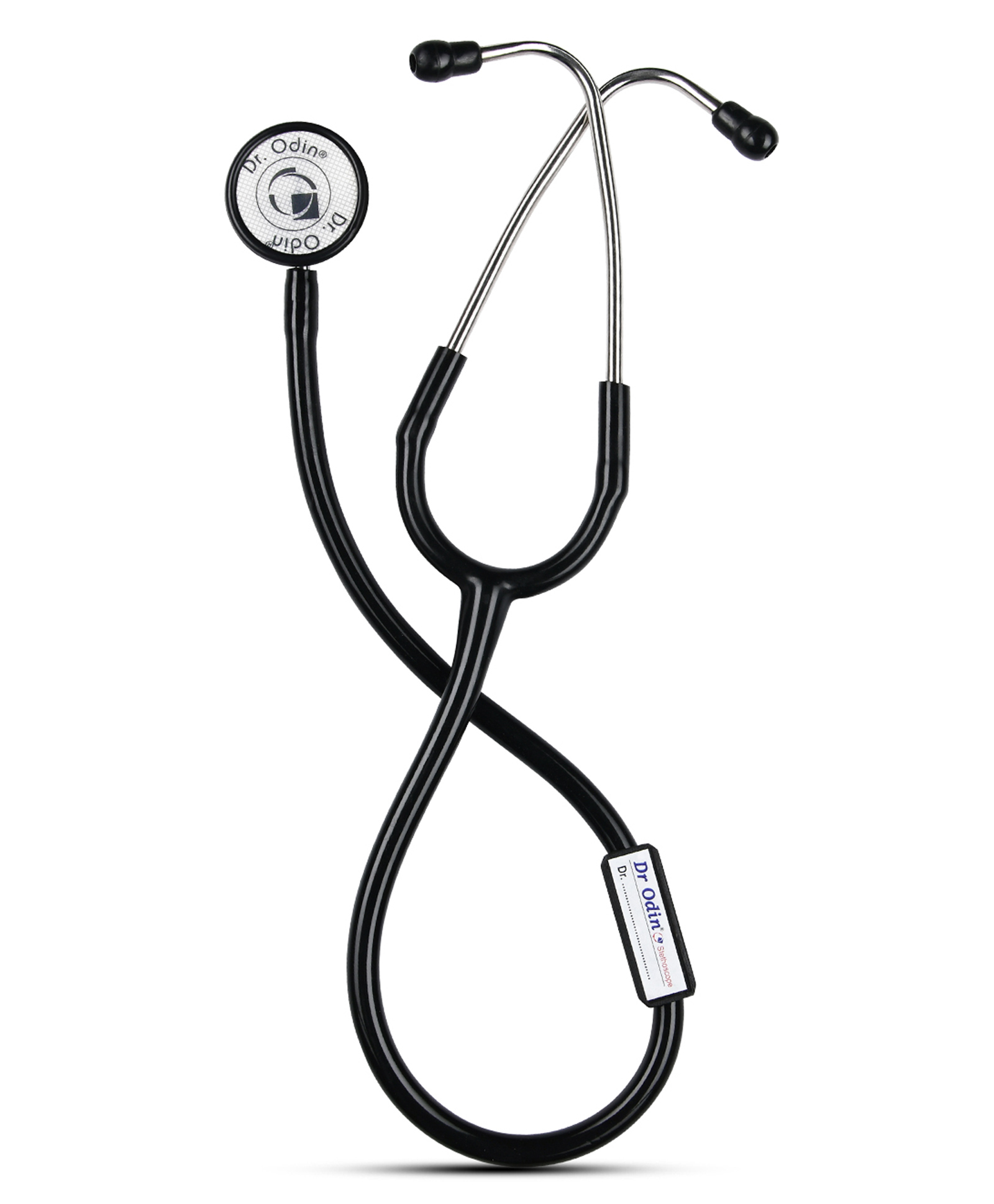 Dr. Odin Dual Head Premium Acoustic Sensitivity Stethoscope For Medical Students & Doctor (Black)-image-38