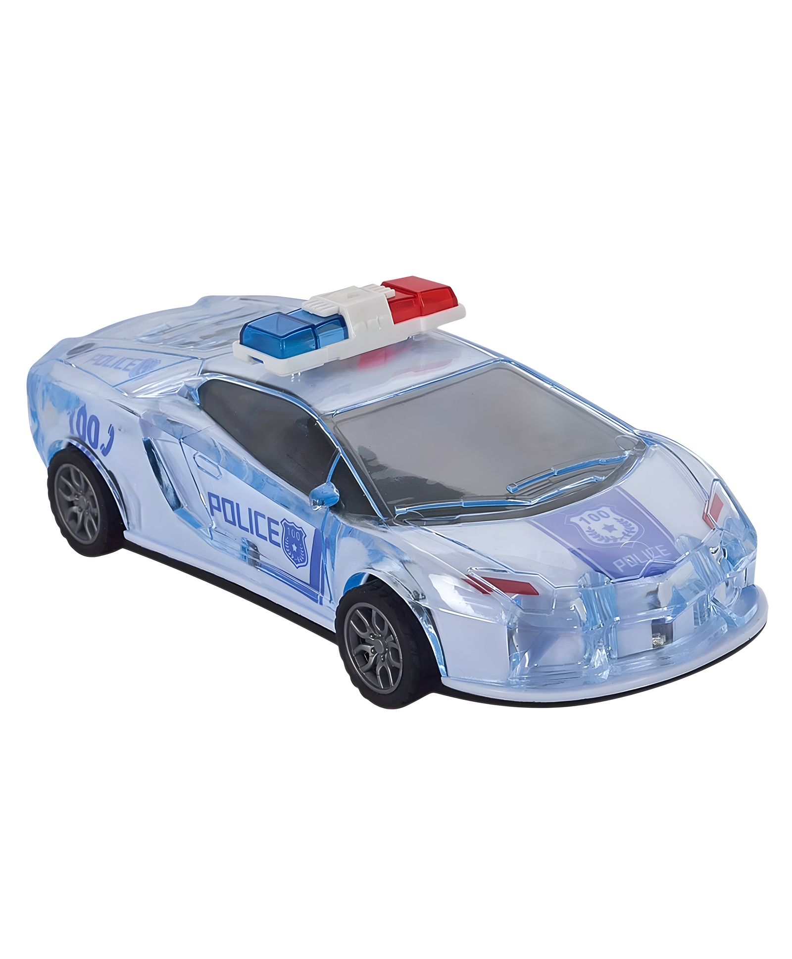 NEGOCIO Powered Police Car with Lights, Music and Siren Sound Car Toy for Kids - Pull Back Universal Policeman Car Model for Boy and Girl Toy Gift- PACK OF 1- COLOR MAY VARY-picture-16