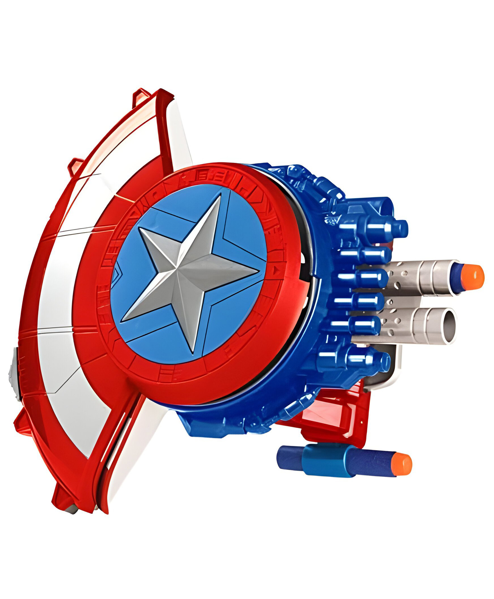 NEGOCIO Captain America Soft Gun Shield Nerf Gun The Avengers Marvel Action Figure Shoot Plastic Toy Captain kids toys- PACK OF 1- COLOR MAY VARY