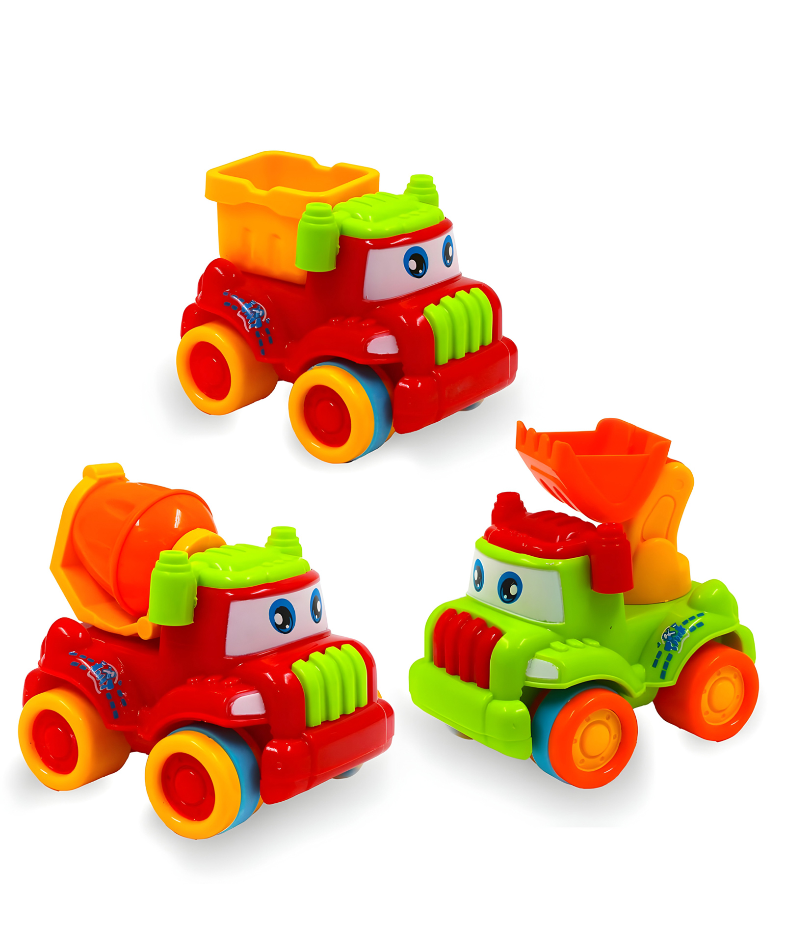NEGOCIO Mini City Car Truck Toy | Power Friction | Pull Back, Push and Go Car | Miniature Vehicle Toy- Pack of 1- Color May Vary-picture-20