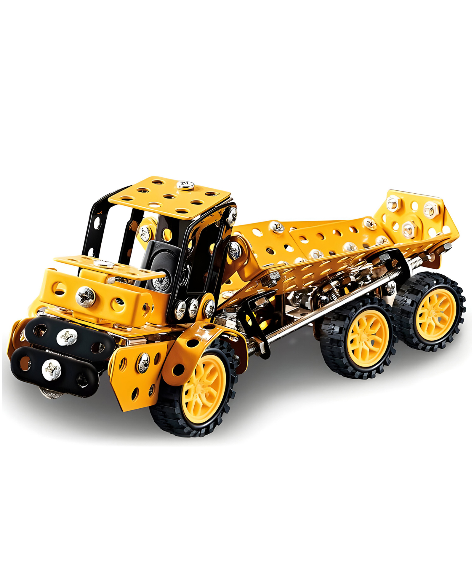 NEGOCIO Metal DIY Car Building Blocks for Kids | Educational & Learning Blocks for Kids | Creative Mechanical Construction Engineering- PACK OF 1- COLOR MAY VARY-image-18