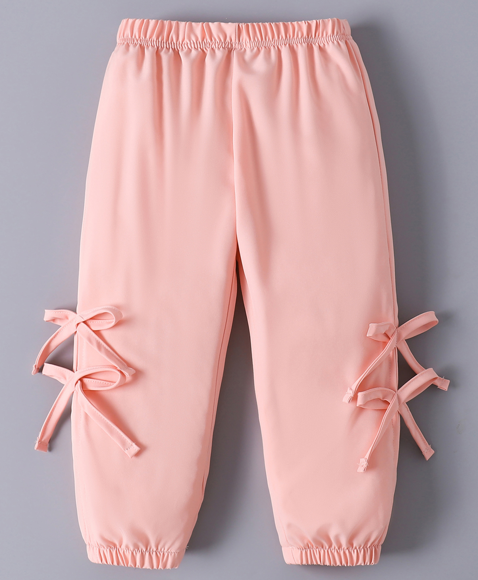 Mark & Mia Full Length Solid Pants - Peach-picture-23