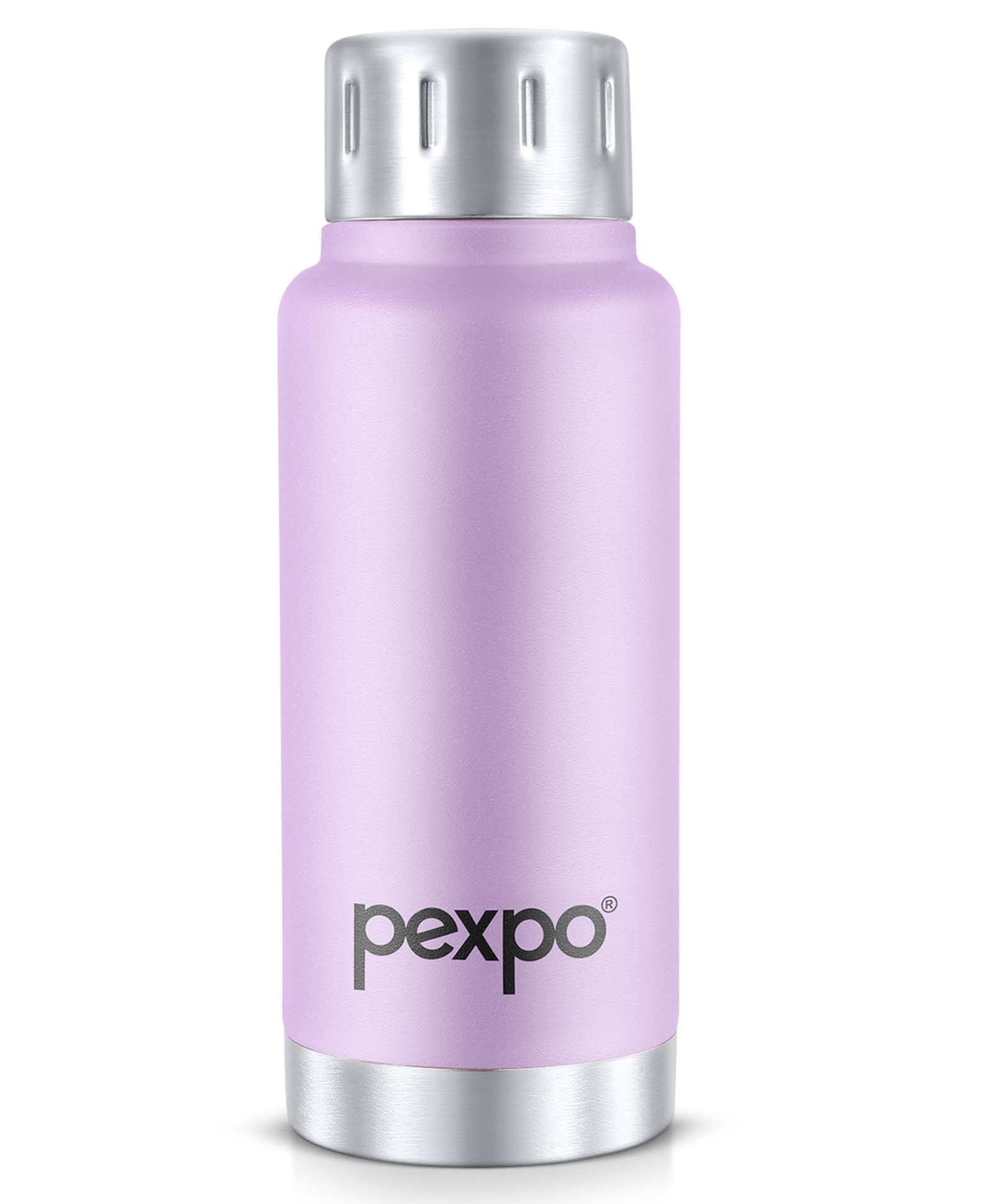 Pexpo Cameo Hot & Cold 300ml Stainless Steel Water Bottle|Orchid Purple| Vacuum Insulated| Leak Proof & BPA Free| Screw Cap| Office, School, Gym, & Travelling|Men, Women & Kids-image-46