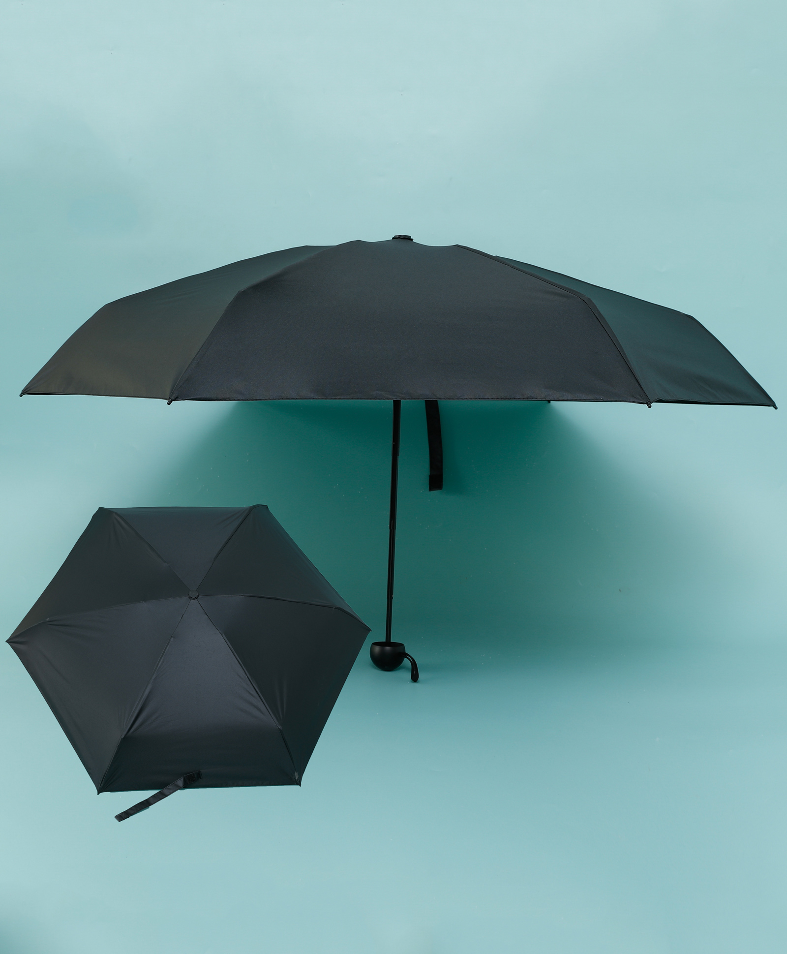 Pine Kids Umbrella Solid Color - Black-picture-42