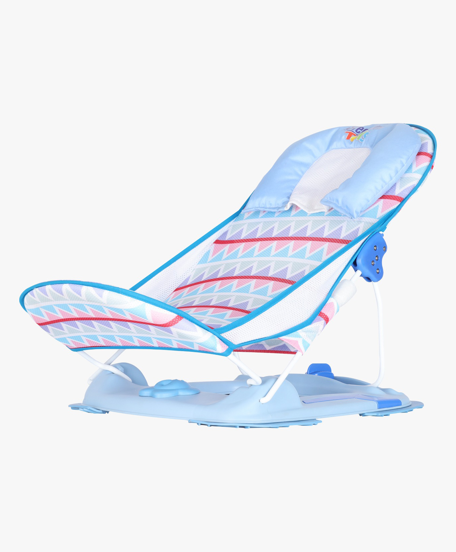 Steelbird Anti Skid Compact Comfy Baby Bather- Blue-image-48