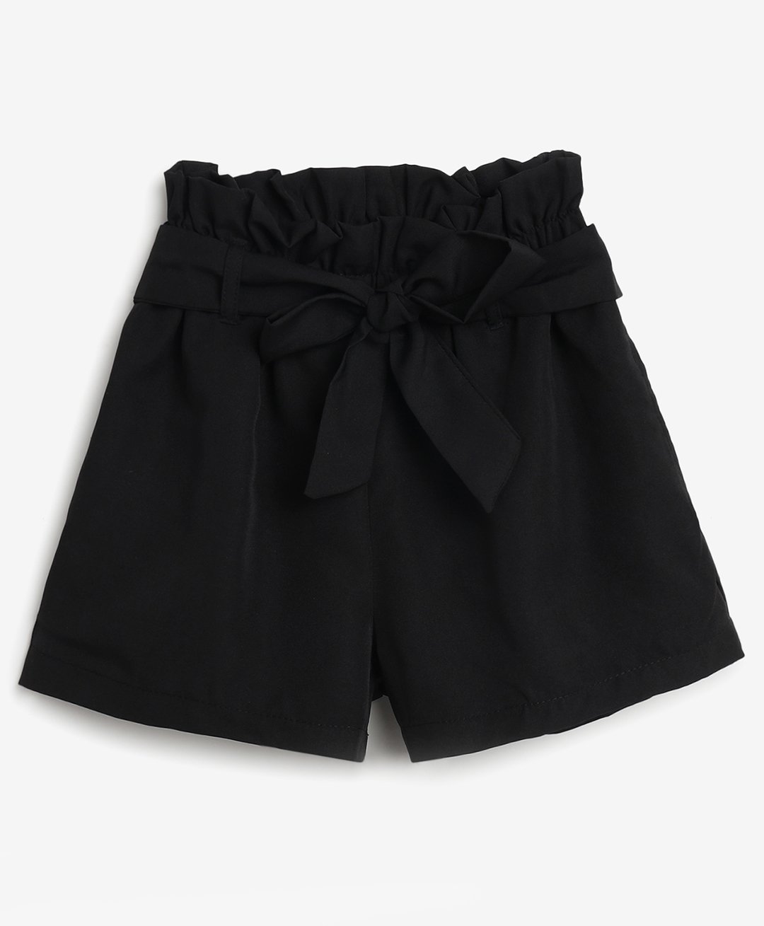 Chuppan Chupai Solid Shorts - Black-picture-21