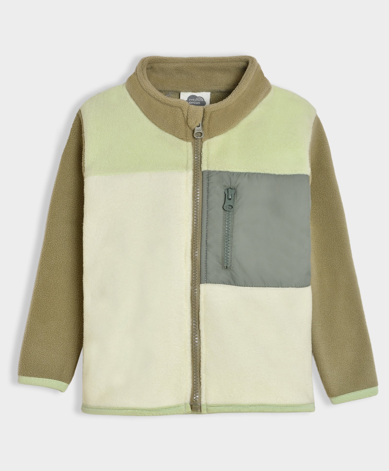 Mi Arcus Full Sleeves Colour Blocked Jacket - Multi Colour-image-25