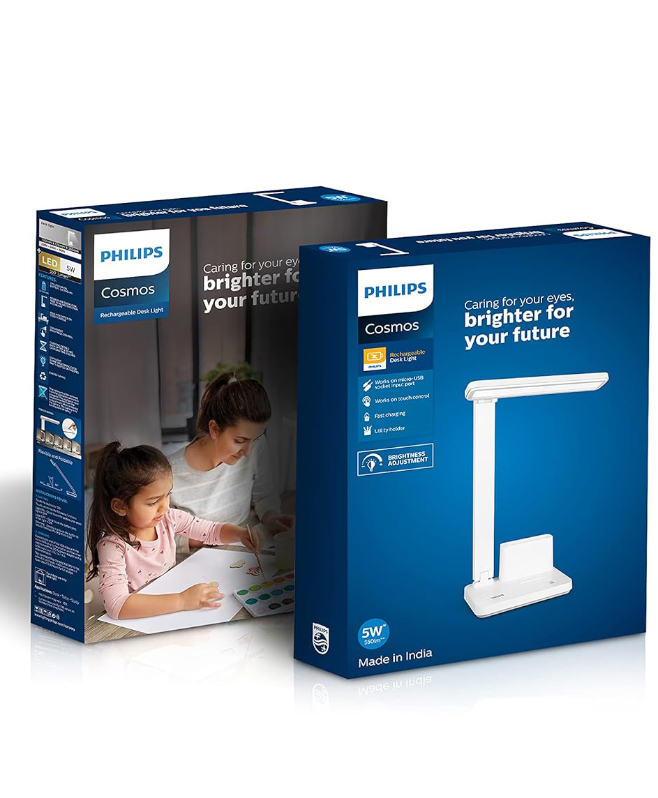 PHILIPS Lighting Cosmos 5W(581930) Touch Controlled Rechargeable Table Lamp with Brightness Control-image-4
