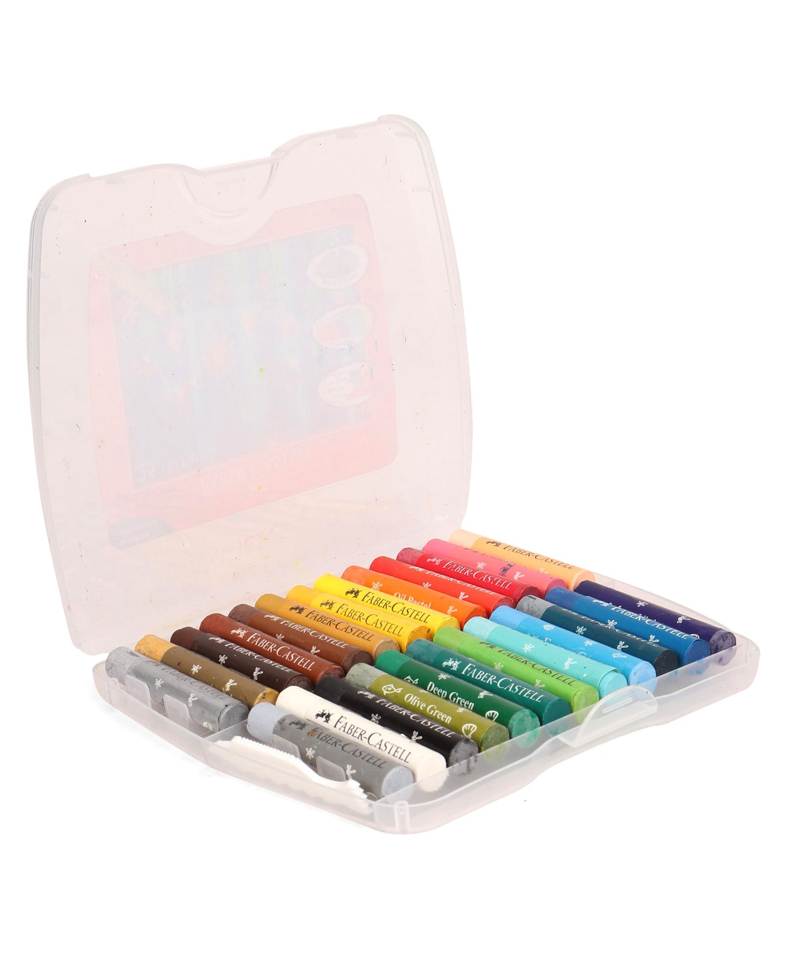 Faber Castell Oil Pastels (Assorted Colours) - 25 Crayons-picture-2