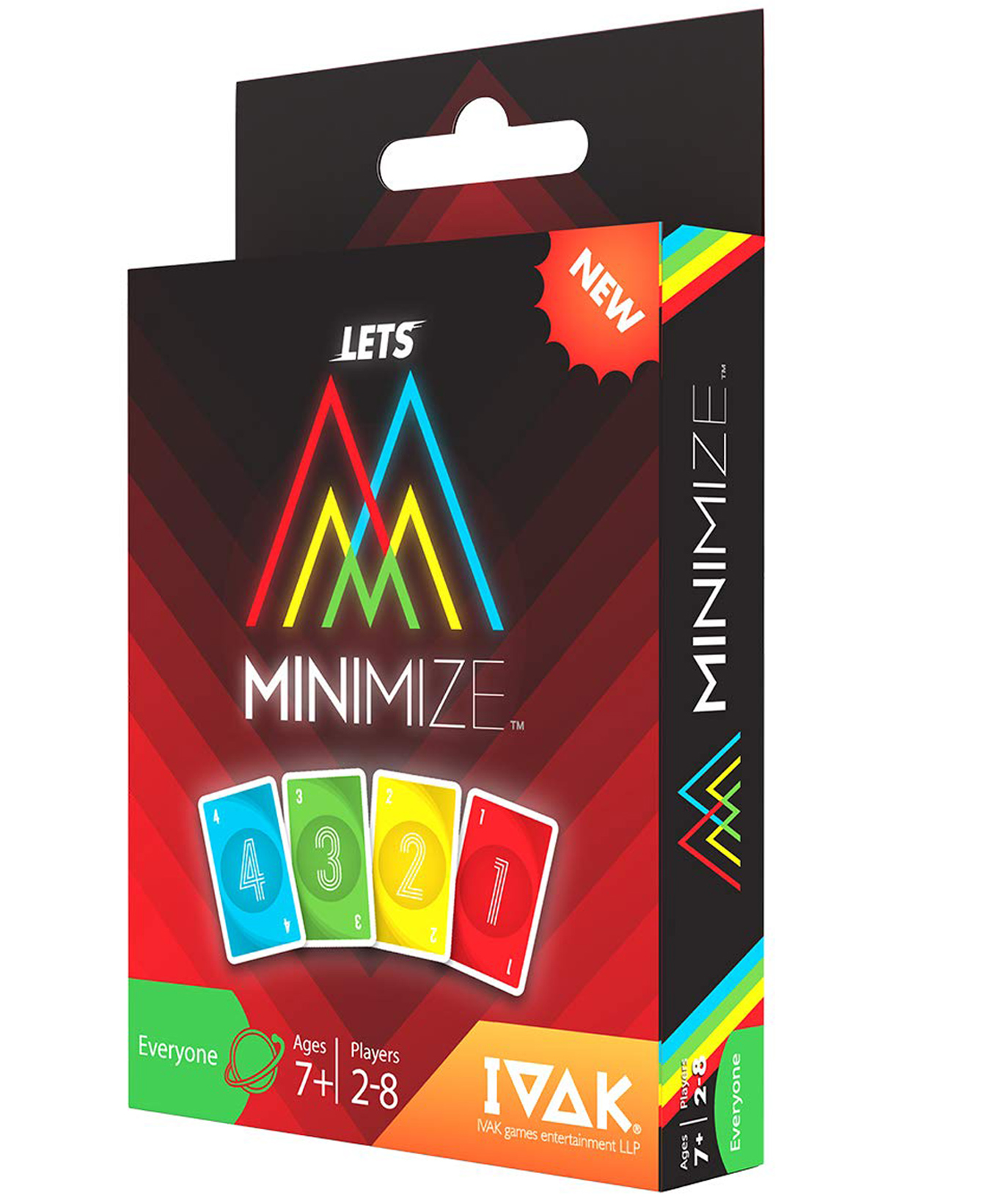 Funskool Minimize Card Game 108 Cards - Red-picture-27