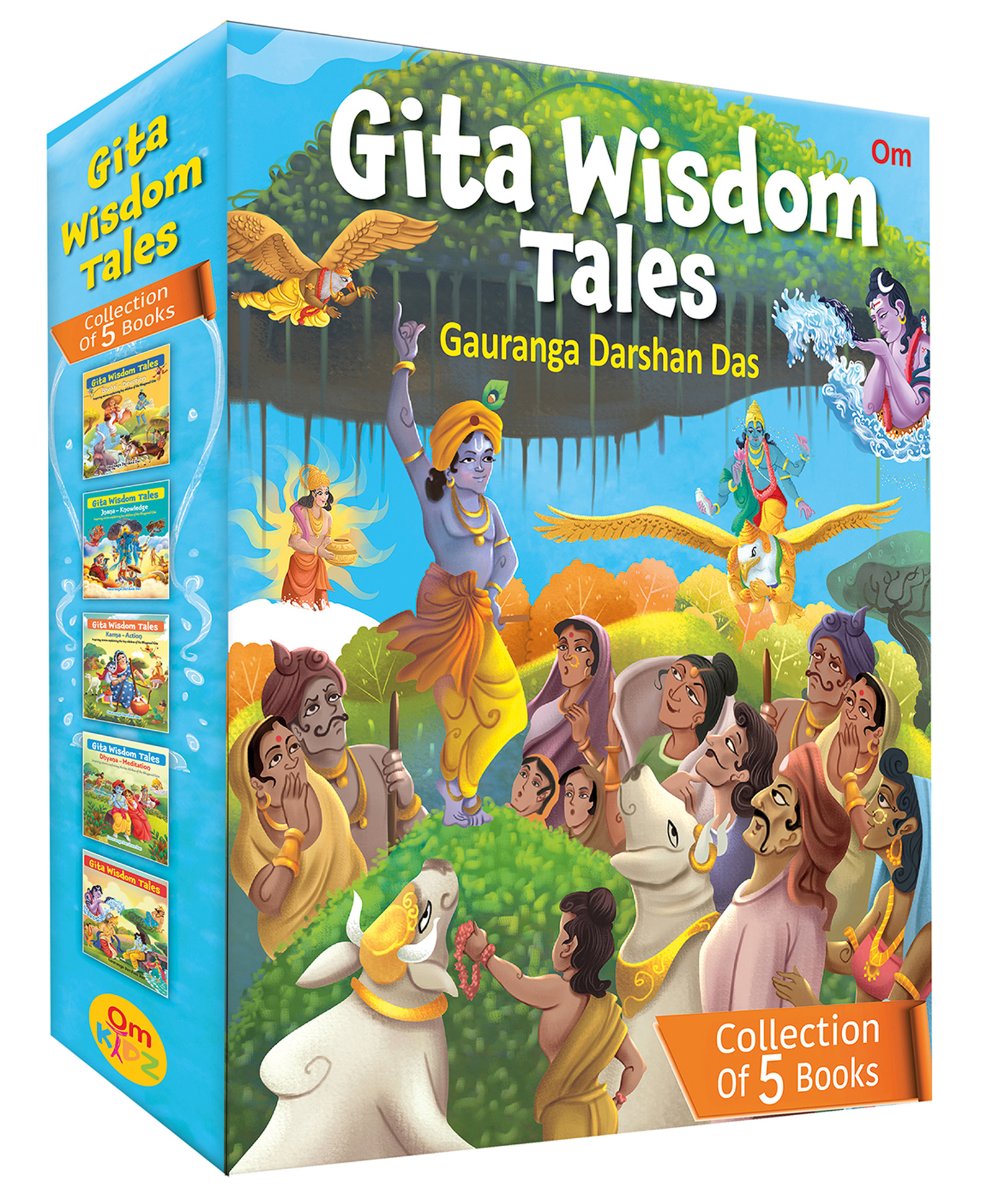Gita Wisdom Tales: Collections of 5 Books Box set - Religion book for Kids - English-image-45