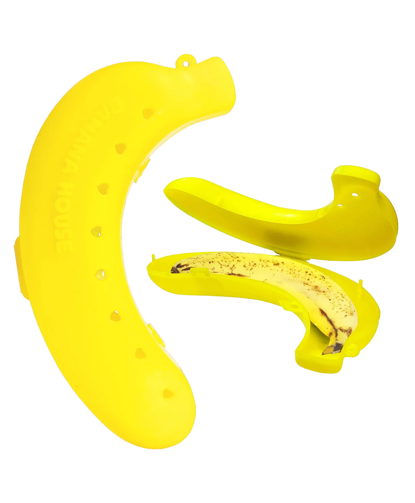 VGRASSP Portable Banana Shape Food Storage Container Toy For Kids - Food Protector Case - Kids Food Lunch Box For School And Outdoor With Small Vents - Color As Per Stock (Pack Of 1)-image-42