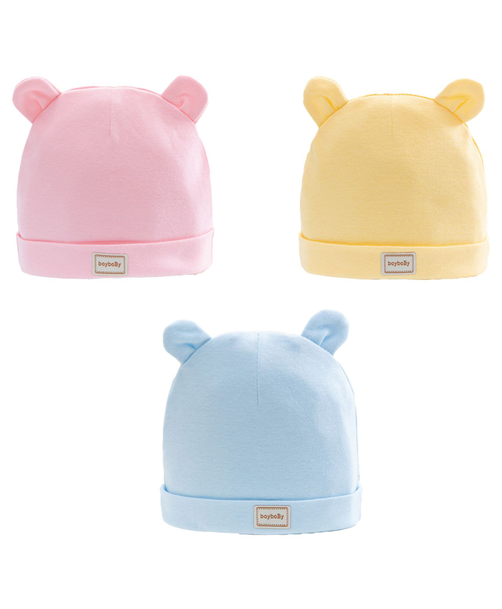 SYGA Pack Of 3 Knitted Cap - Multicolor-picture-26