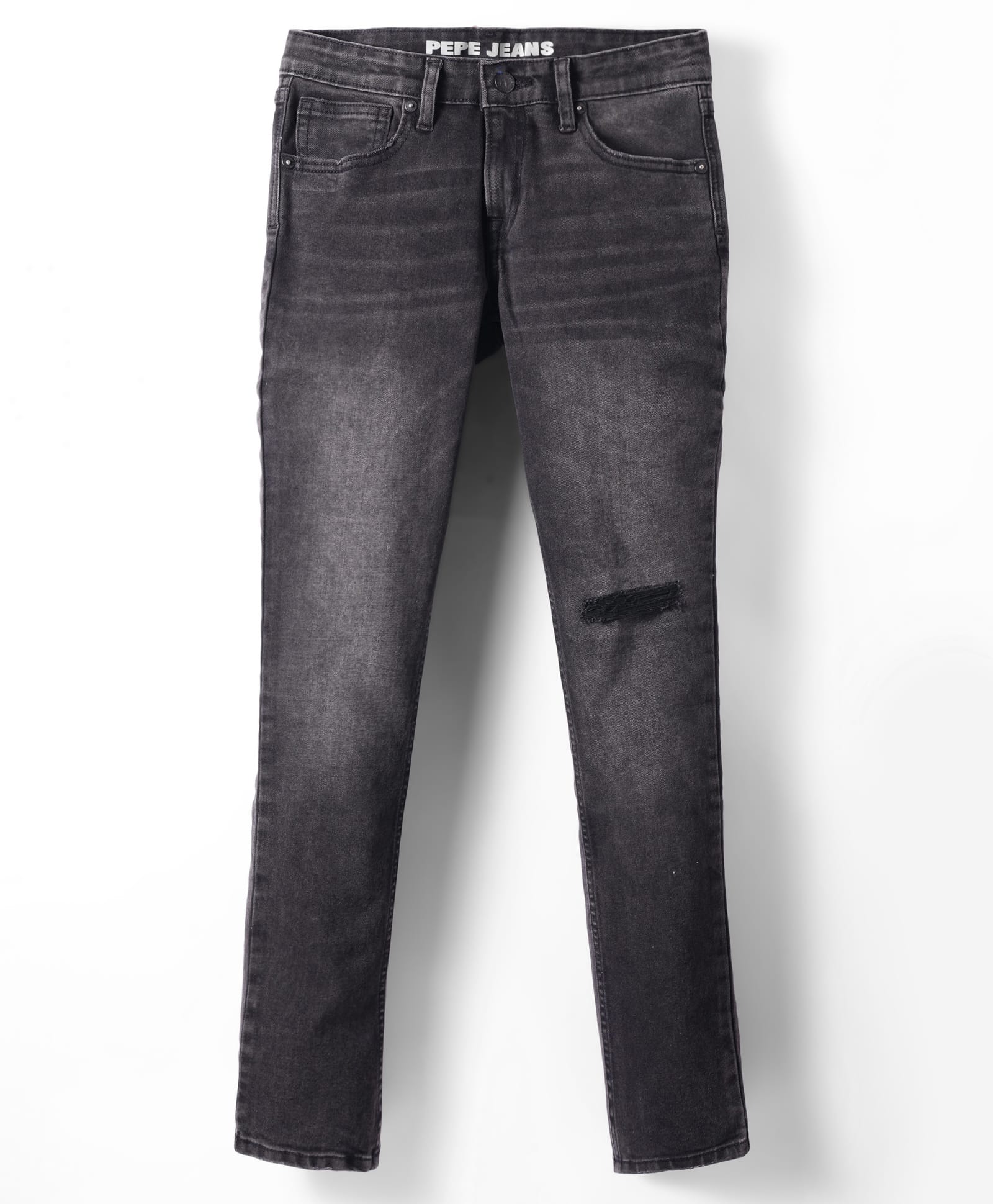 Pepe Jeans Ankle Length Washed Jeans - Black-picture-26