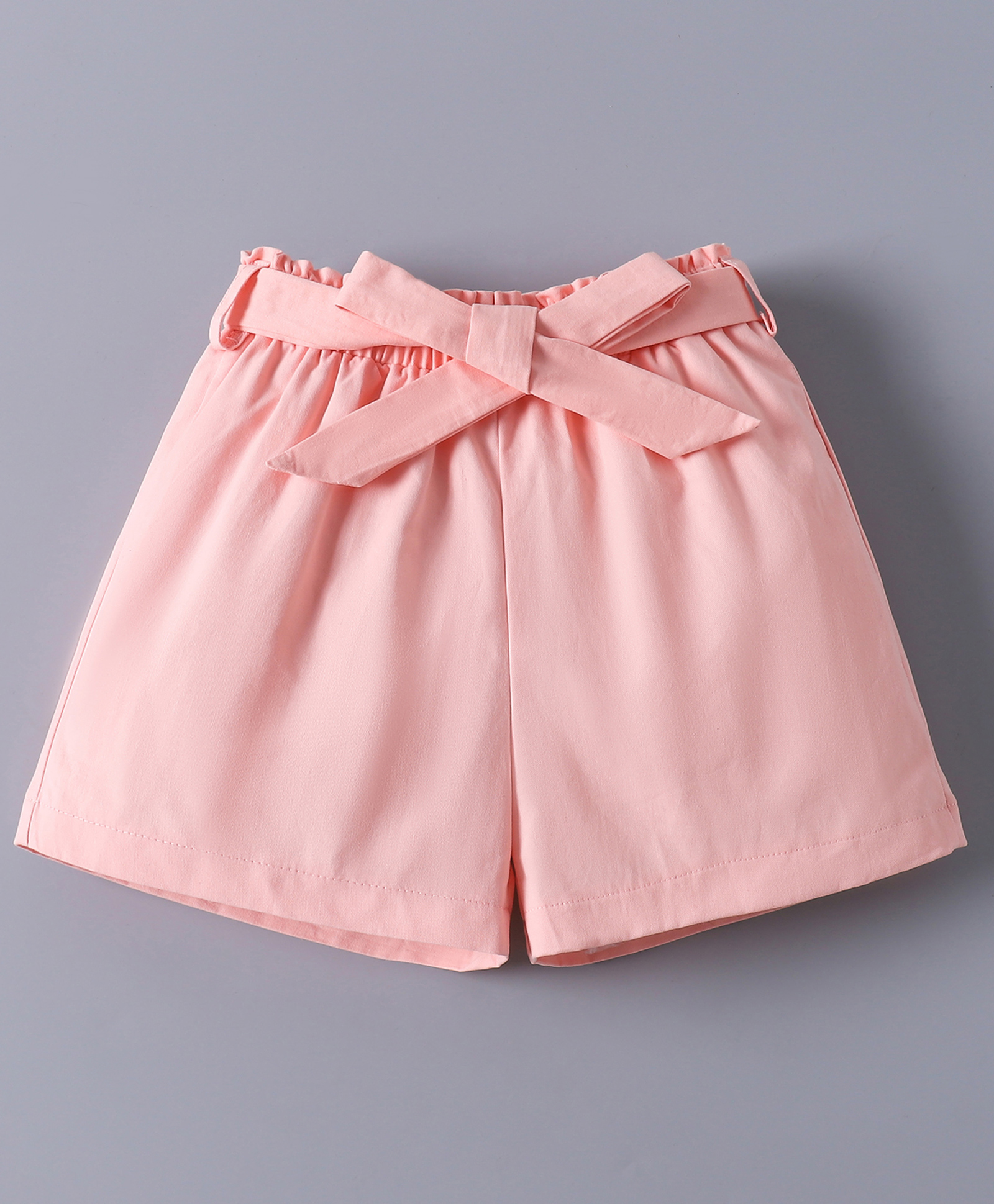 Mark & Mia Cotton Solid Shorts - Pink-picture-26