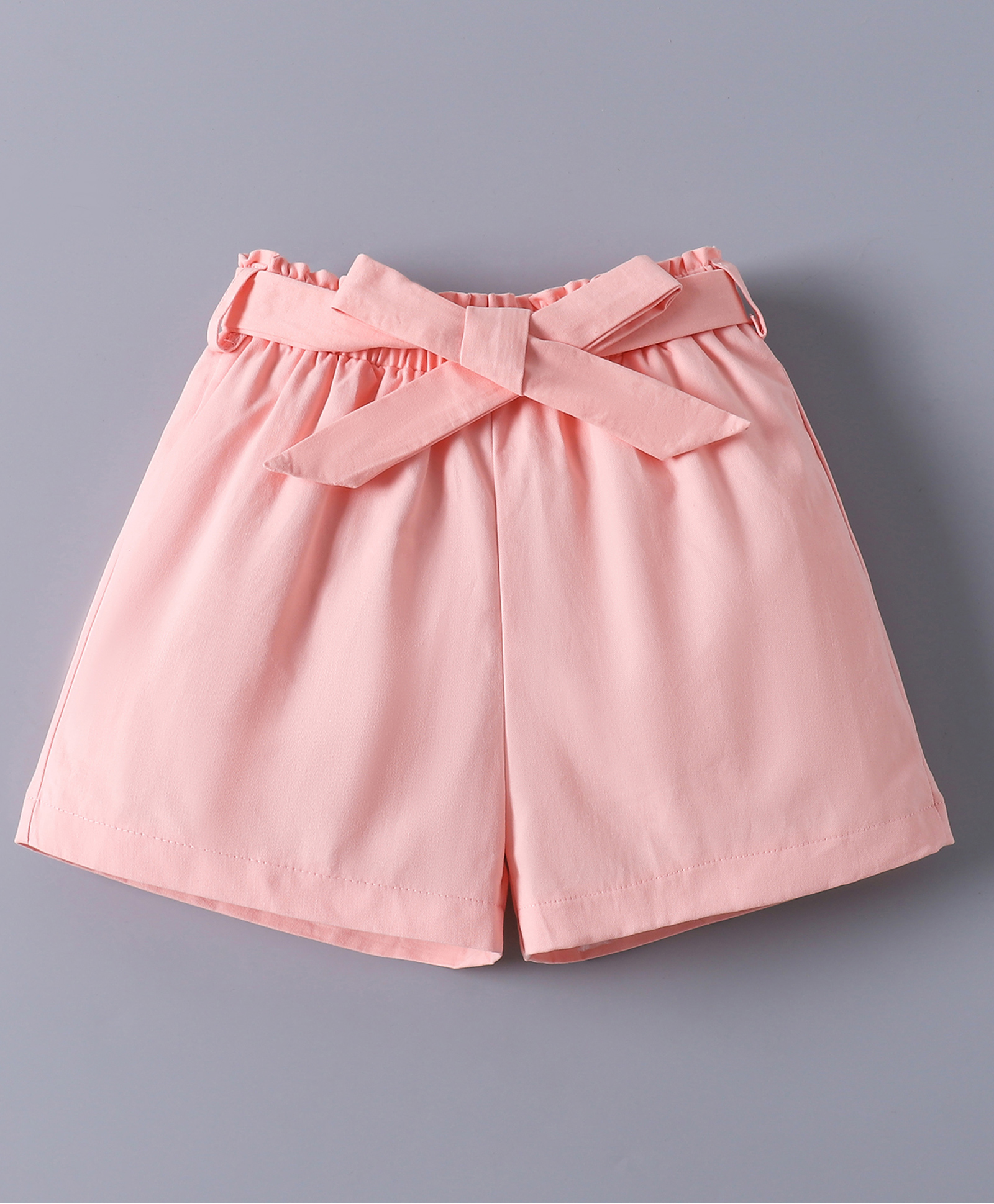 Mark & Mia Cotton Solid Shorts - Pink-picture-22