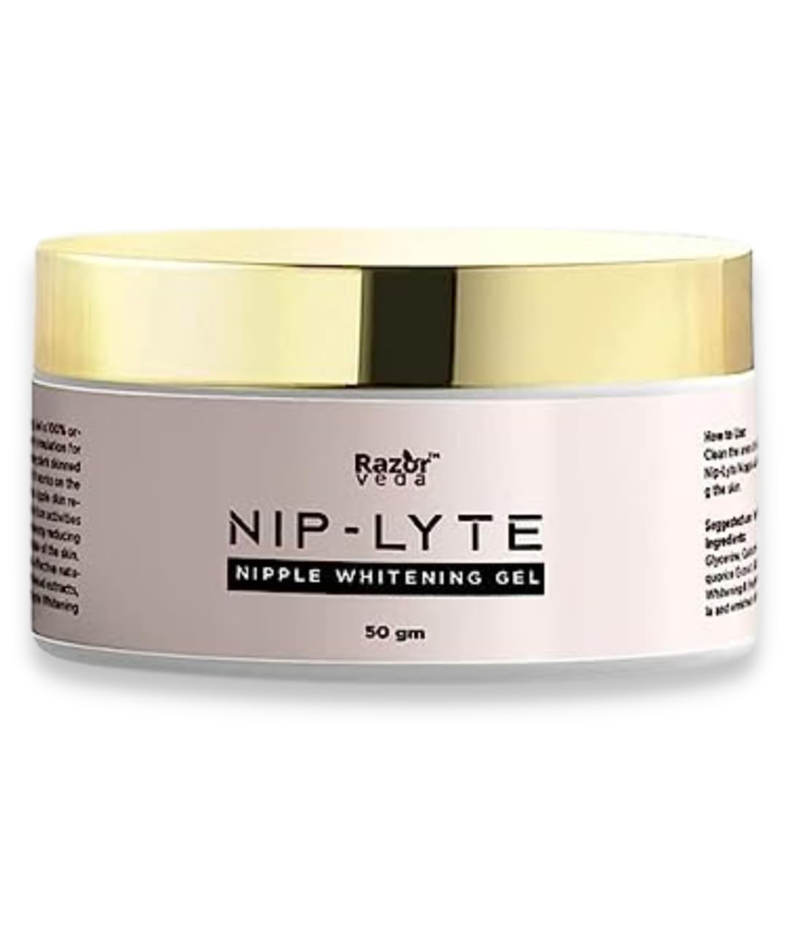 Razorveda Niplyte Intimate Lightening Cream For Women Safe For Breastfeeding Mothers (50 g)