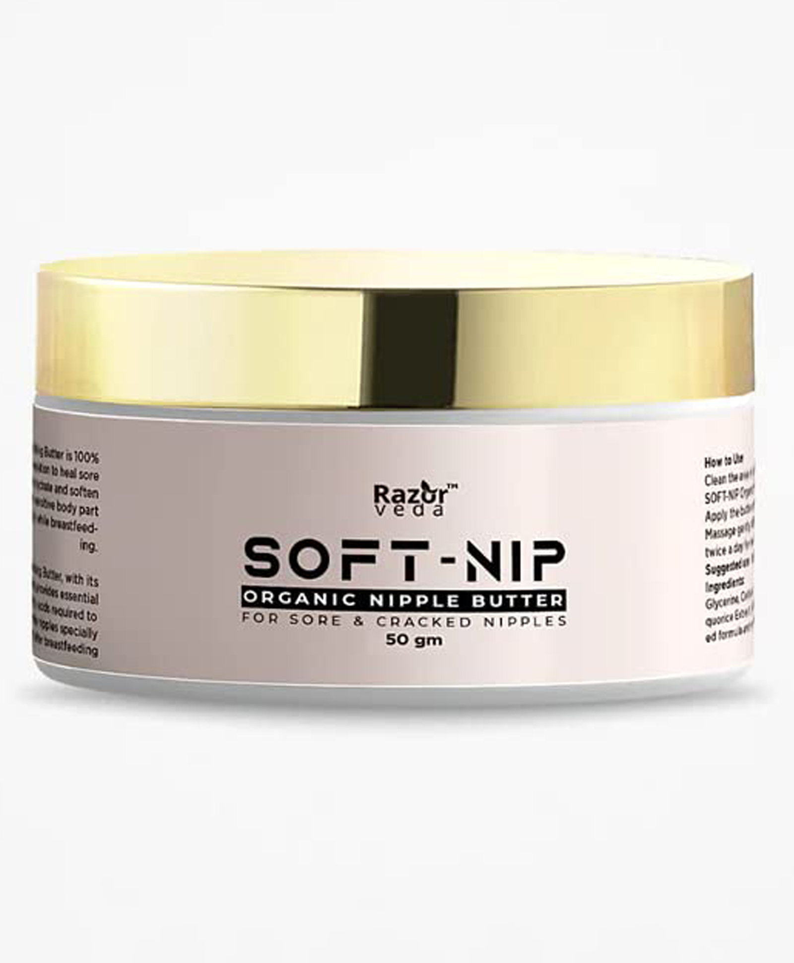 Razorveda Soft Nip Cream for Women - 50 g